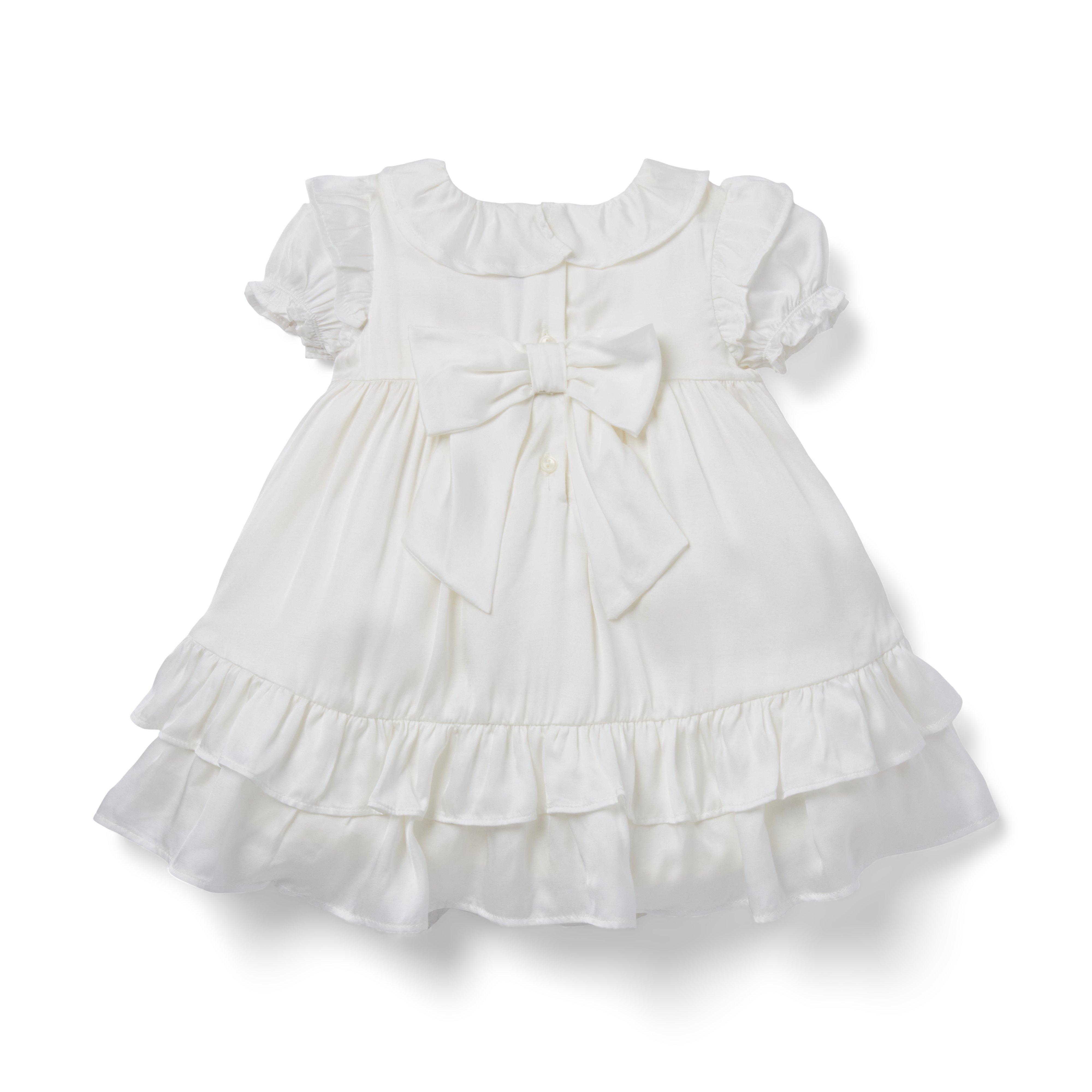 Baby Ruffle Sateen Dress image number 1