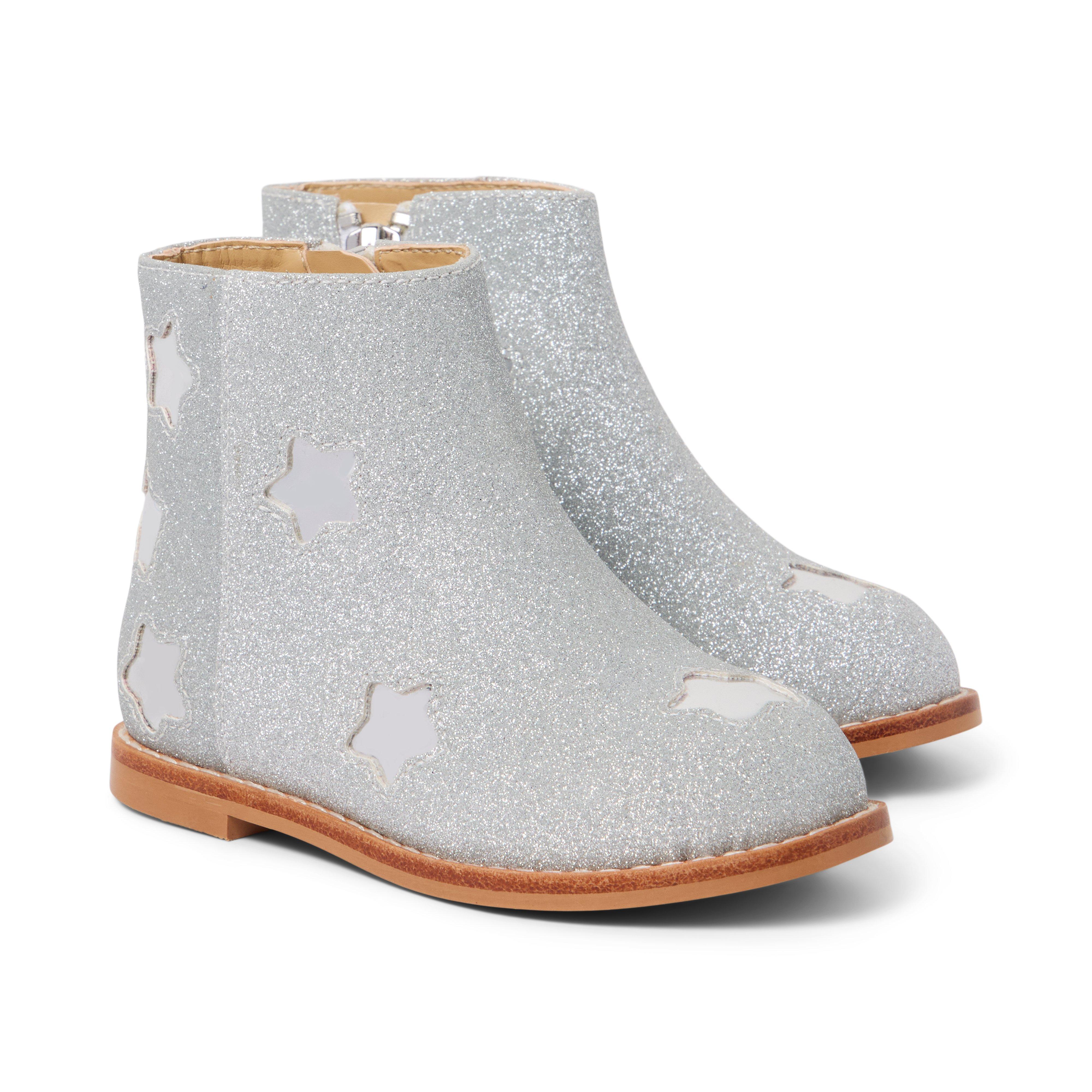 Star Sparkle Side Zip Bootie