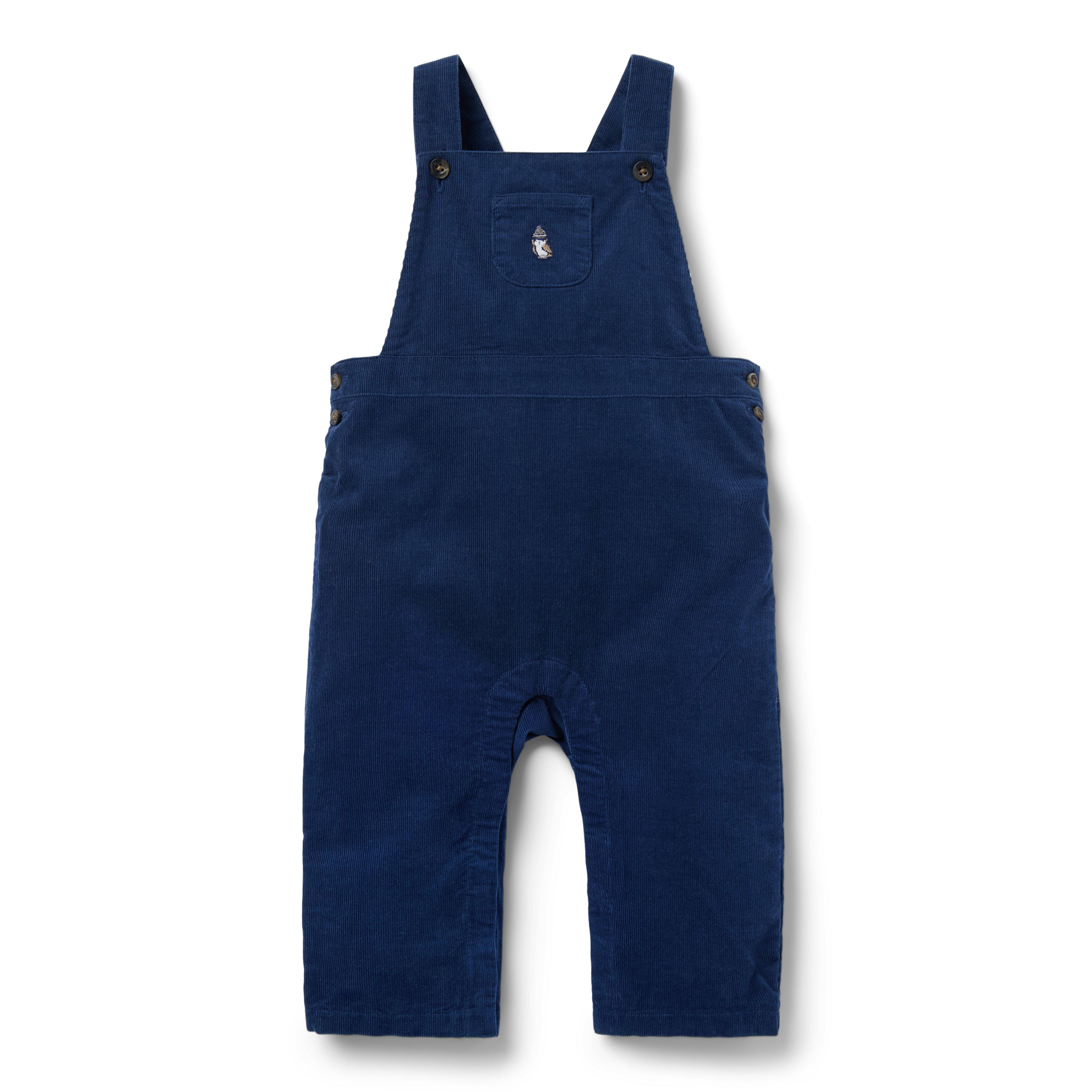 Baby Owl Corduroy Overall