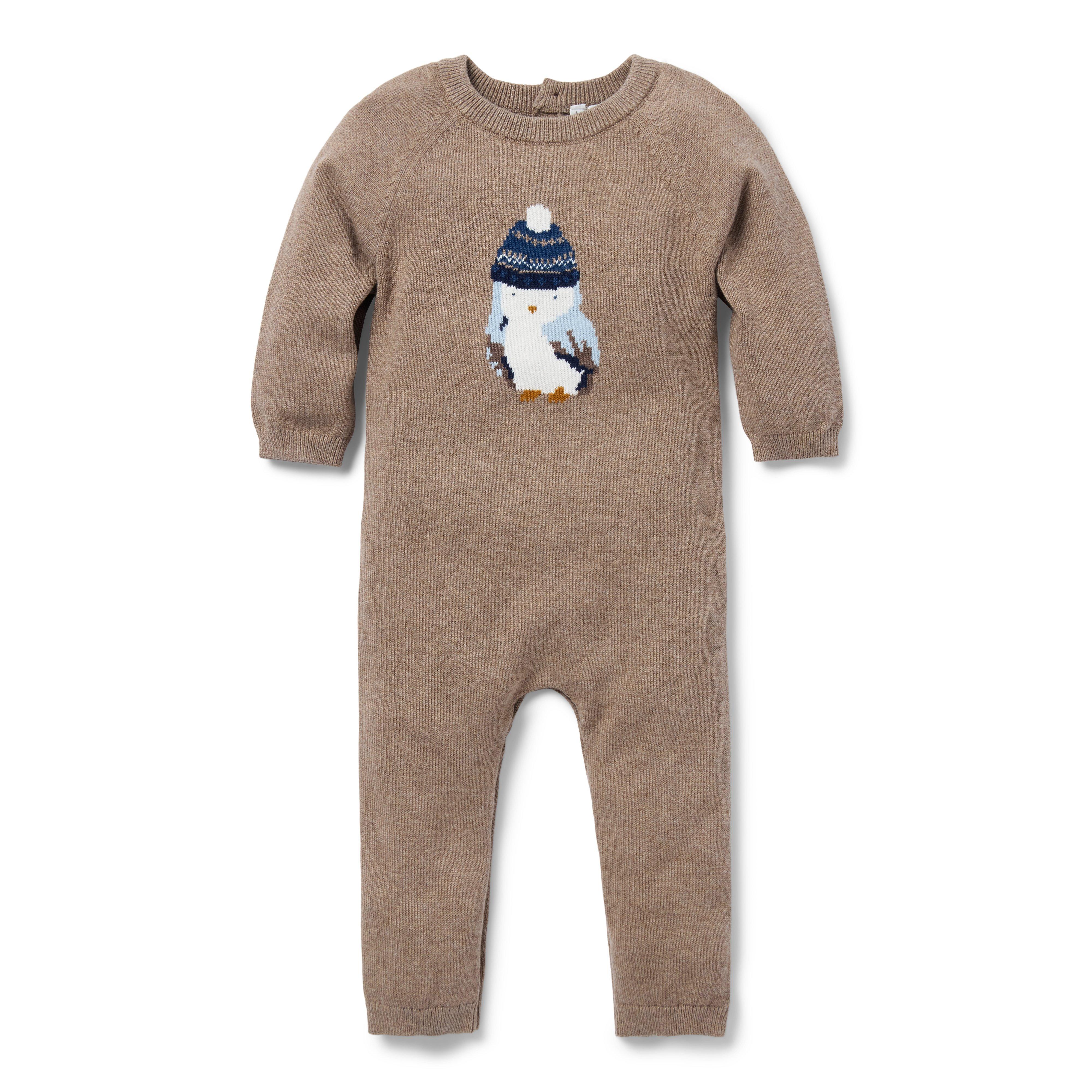 Baby Owl Sweater One-Piece