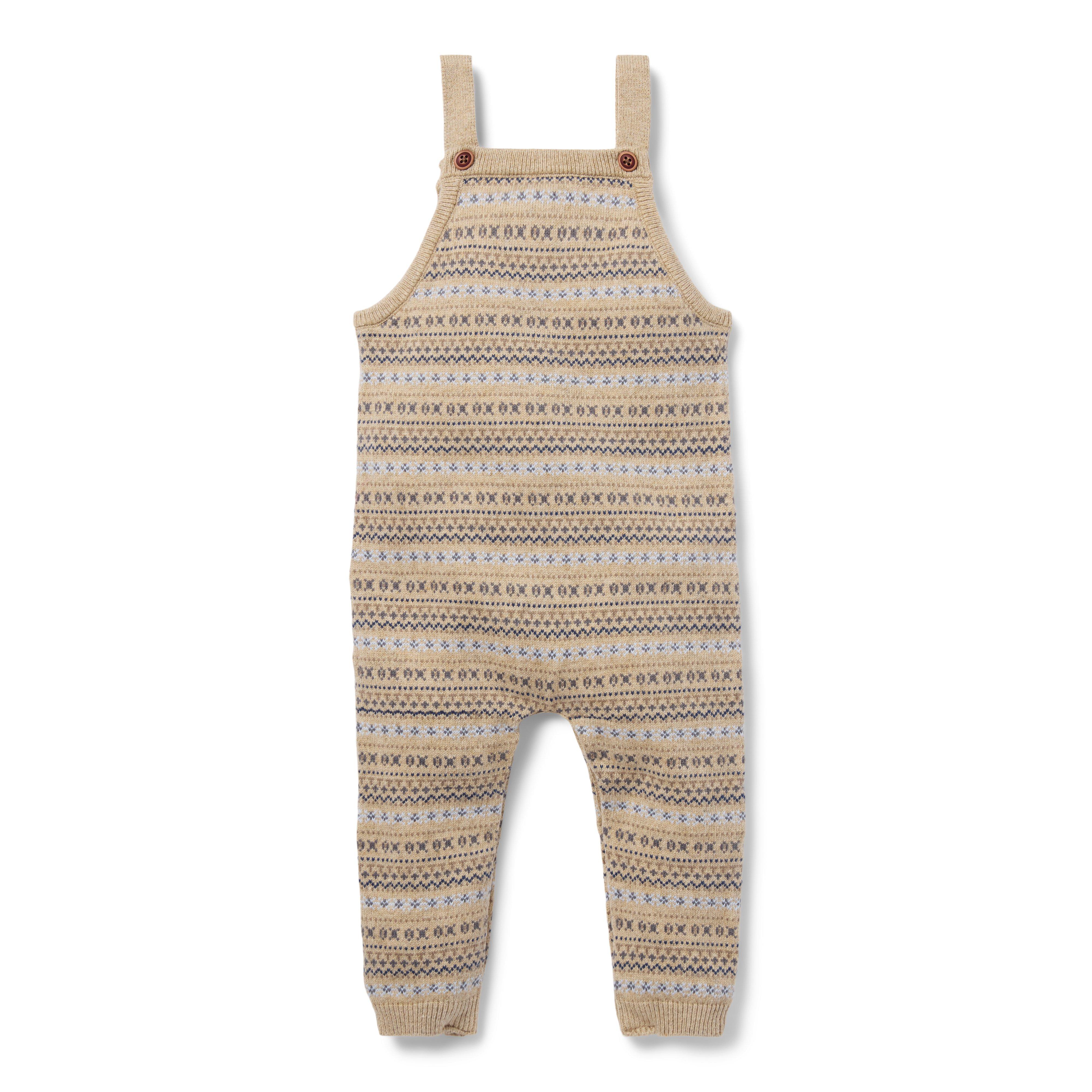 Baby Fair Isle Knit Overall