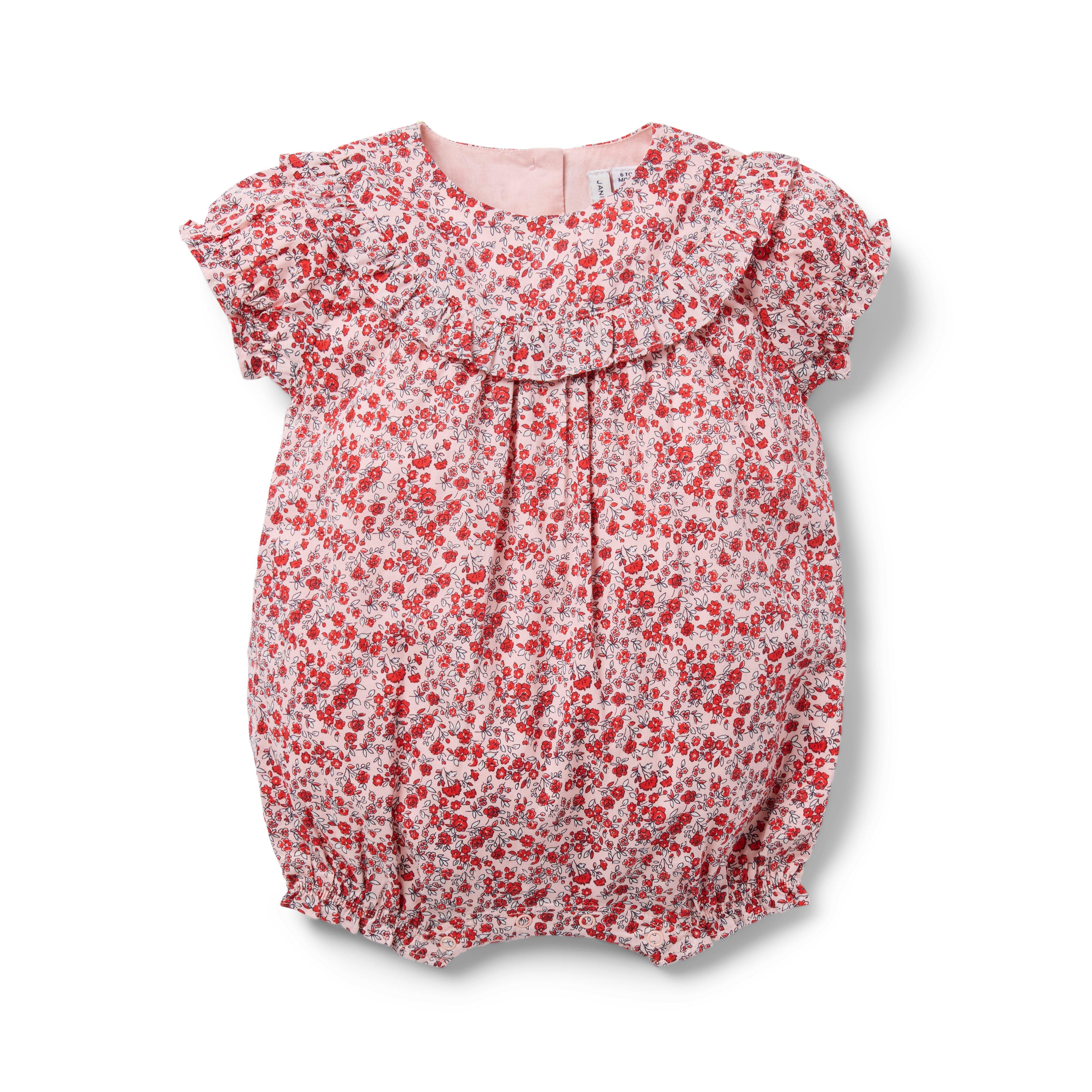 Baby Ditsy Floral Ruffle Romper