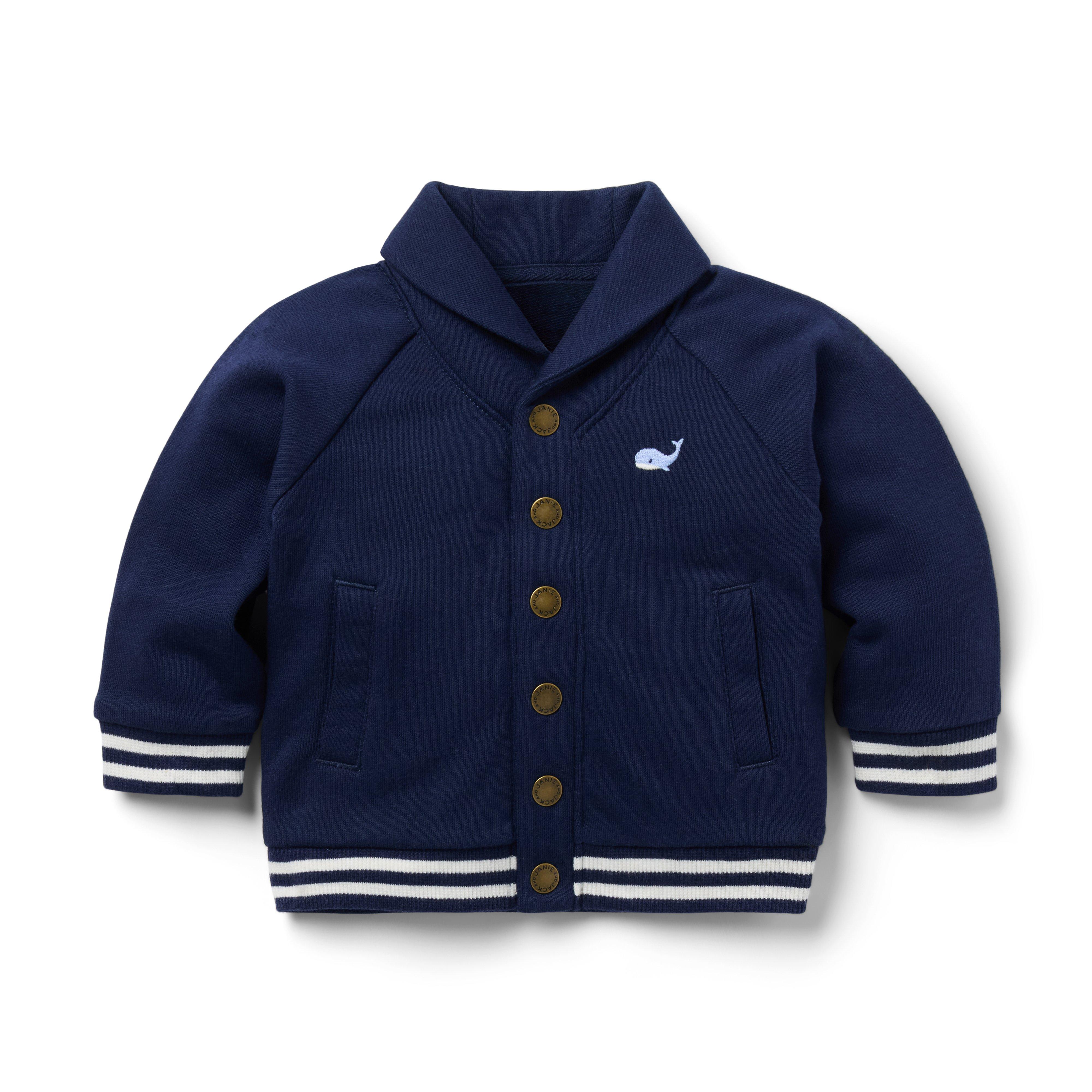 Baby Whale Shawl Collar Cardigan image number 0