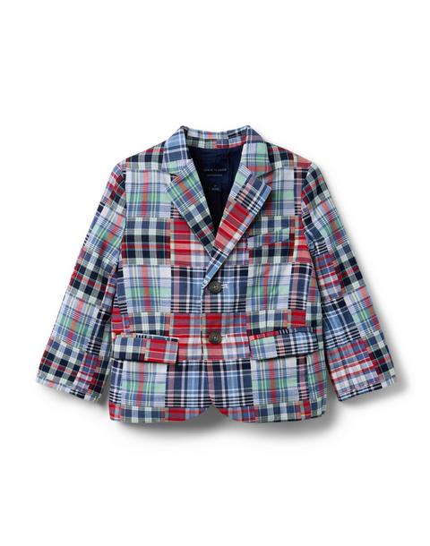 The Madras Patchwork Blazer