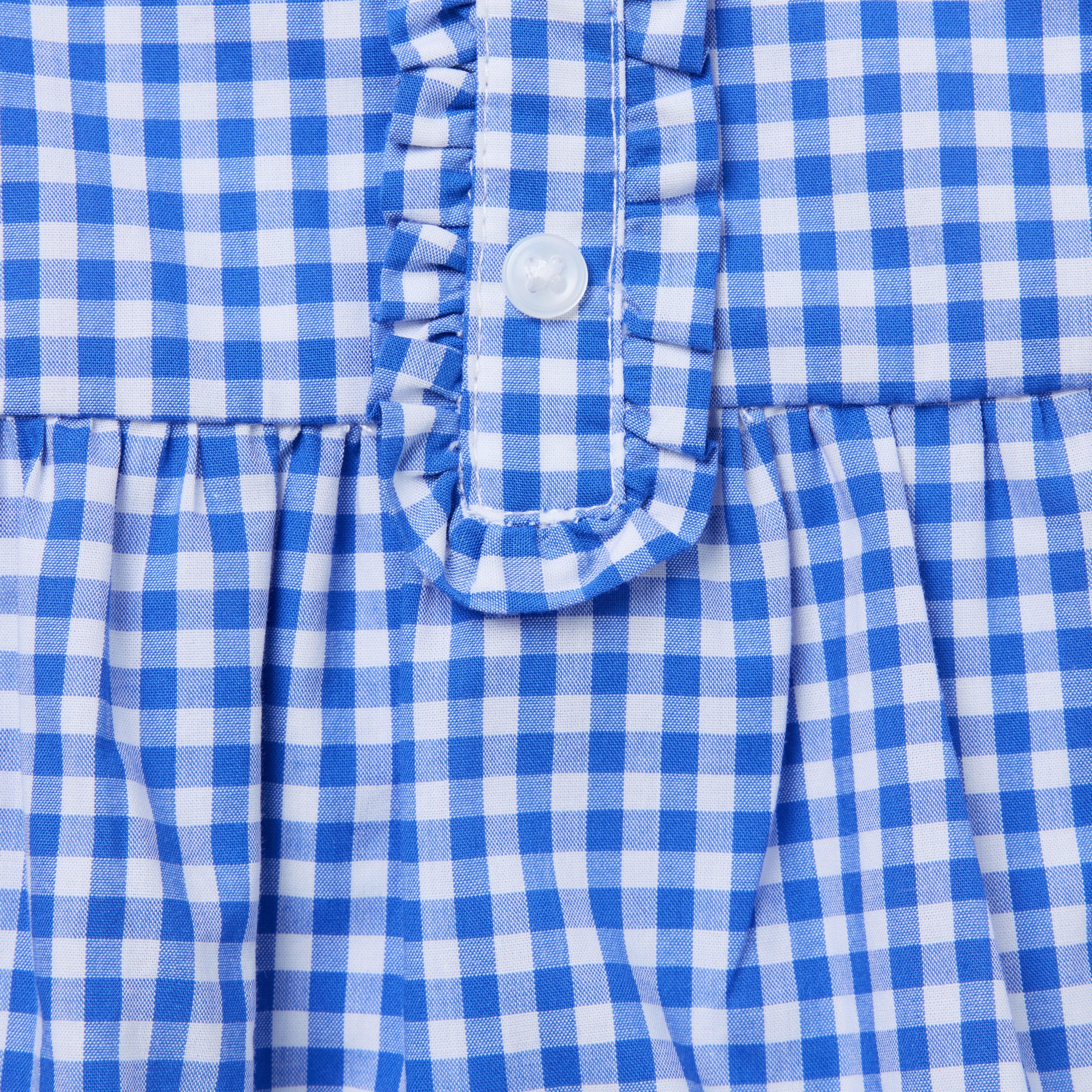 Baby Gingham Ruffle Romper image number 2