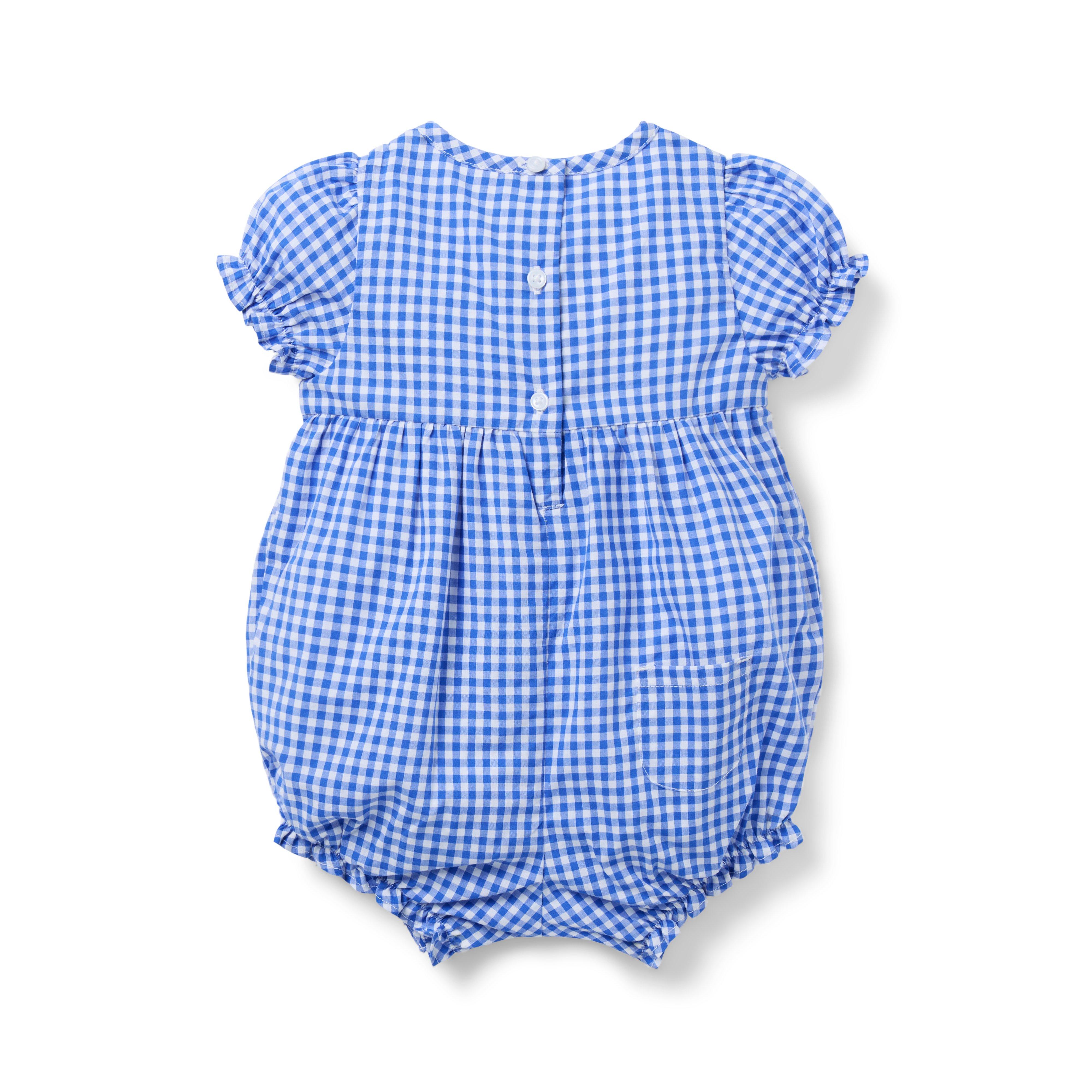 Baby Gingham Ruffle Romper image number 1