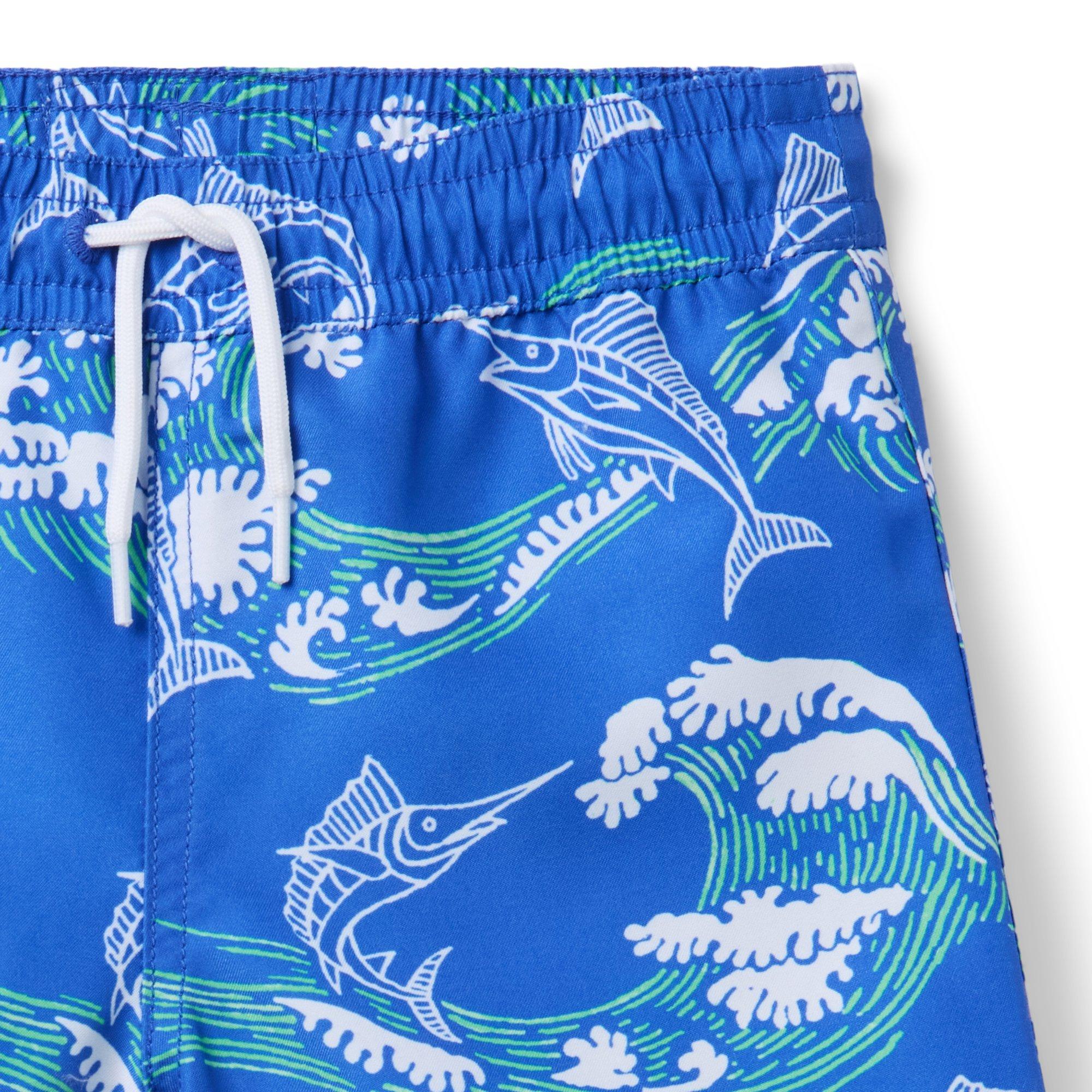 Recycled Marlin Swim Trunk image number 1