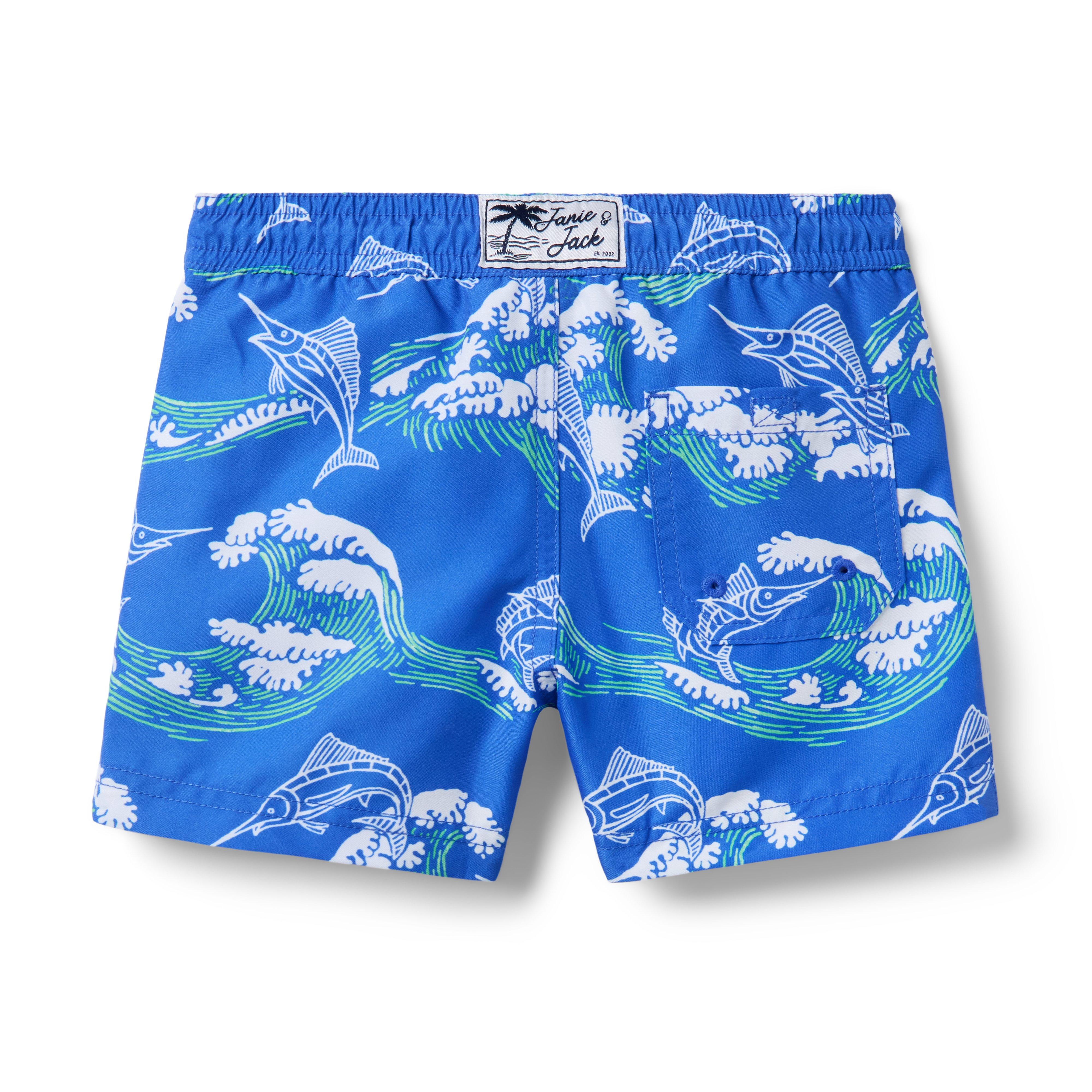 Recycled Marlin Swim Trunk image number 2