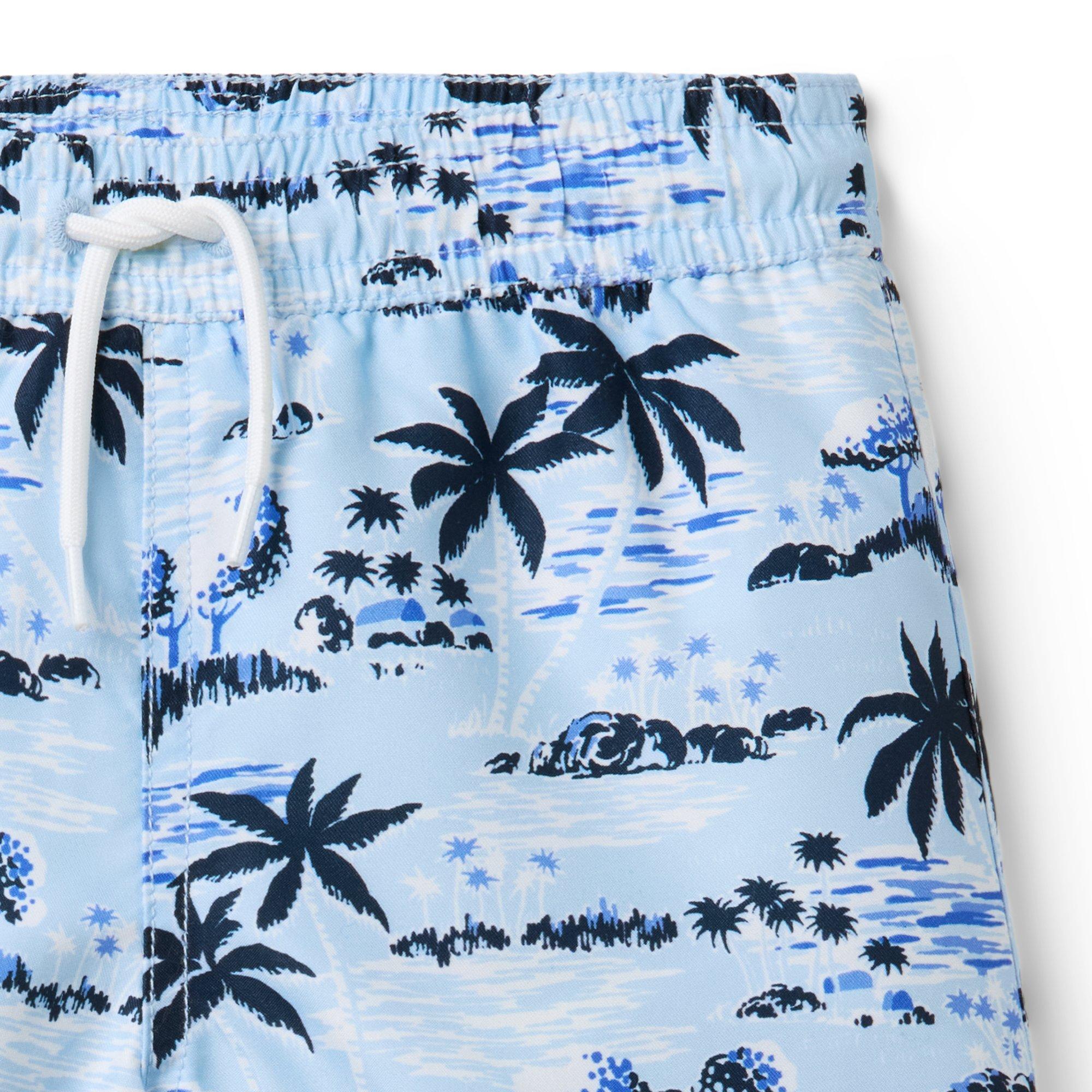 Recycled Palm Swim Trunk image number 2