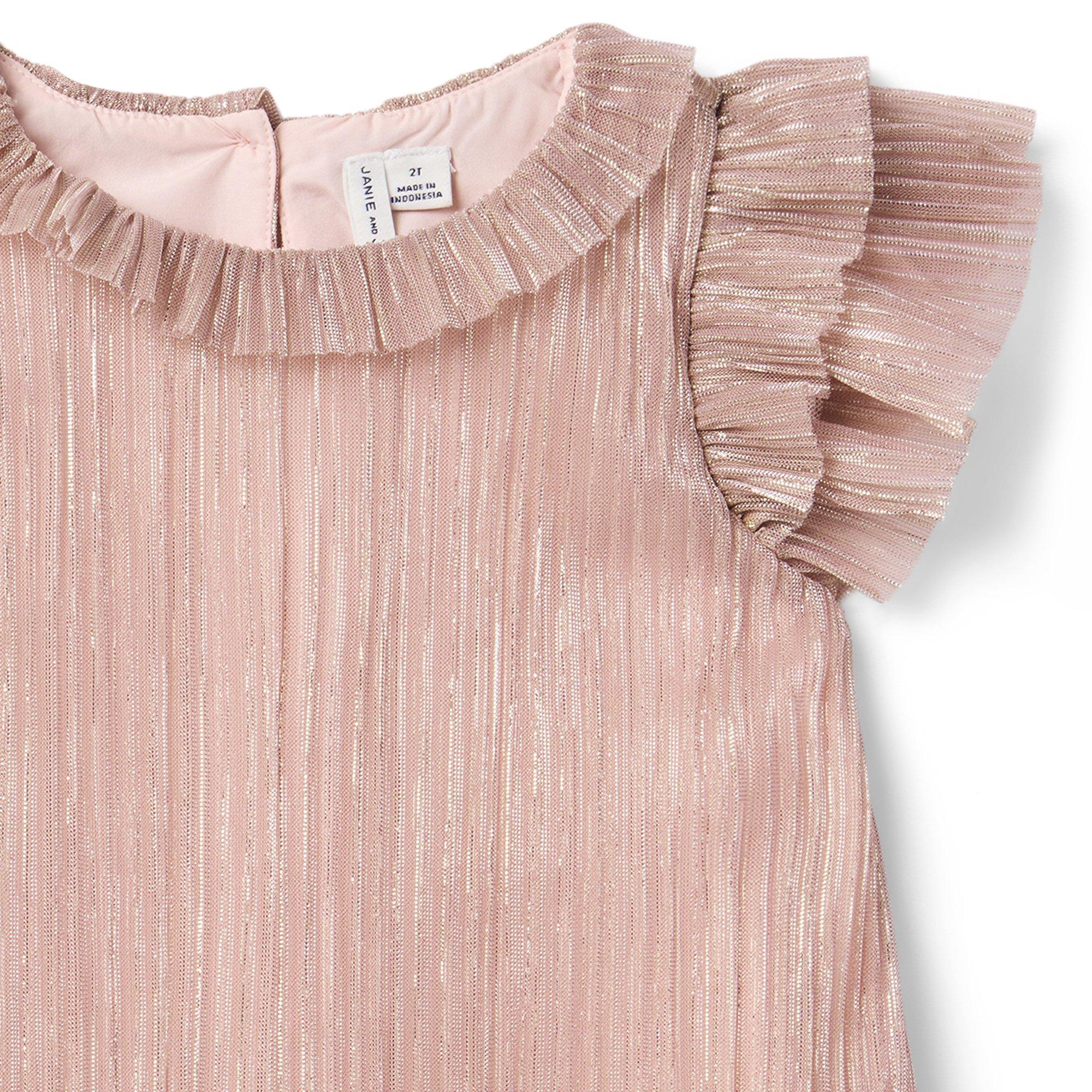 The Shimmer Pleated Dress image number 3