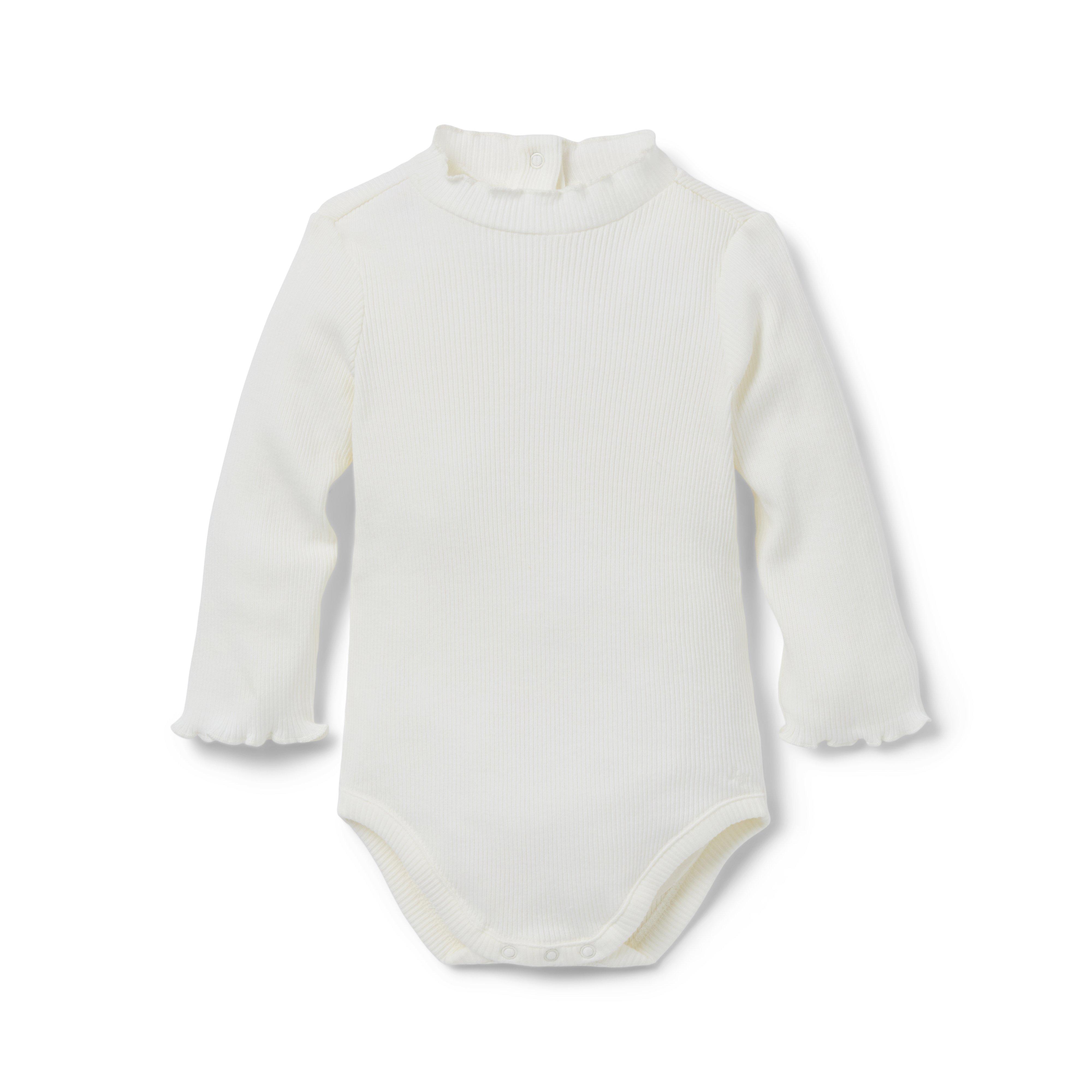 Baby Ribbed Turtleneck Bodysuit