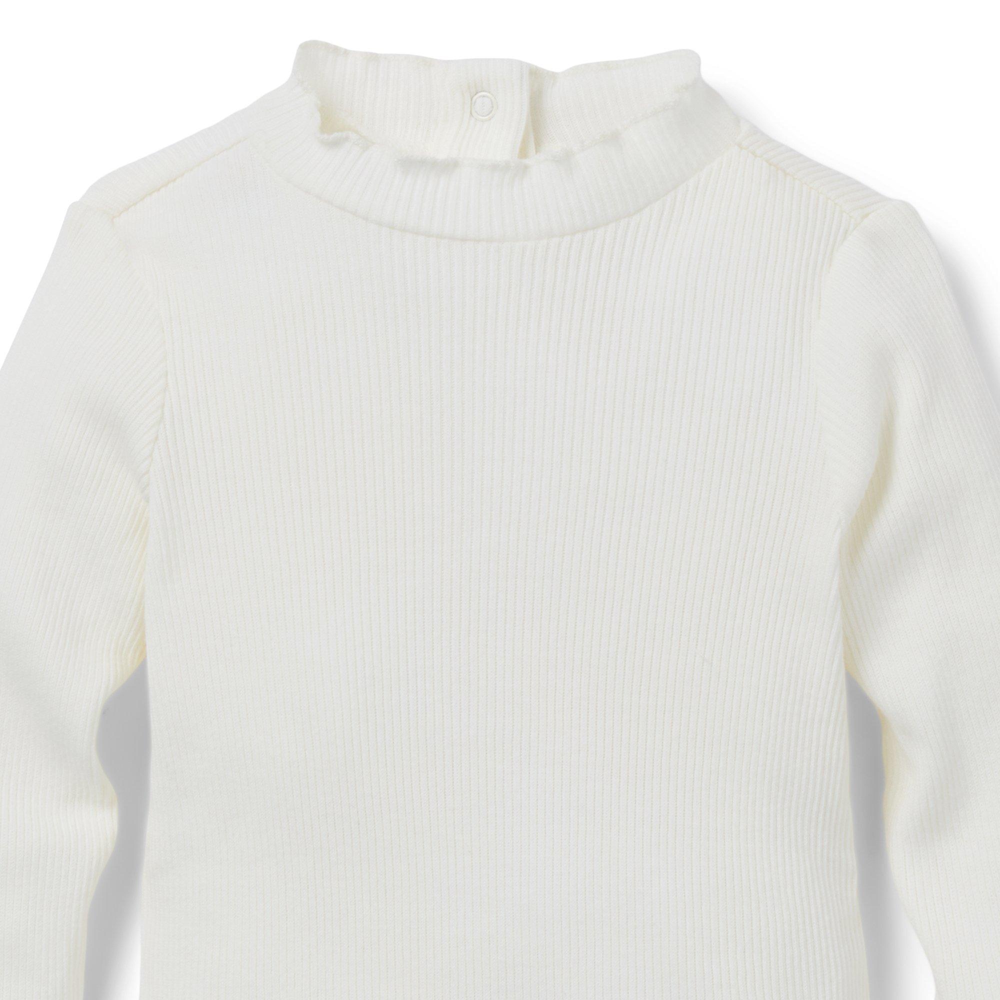 Baby Ribbed Turtleneck Bodysuit image number 1