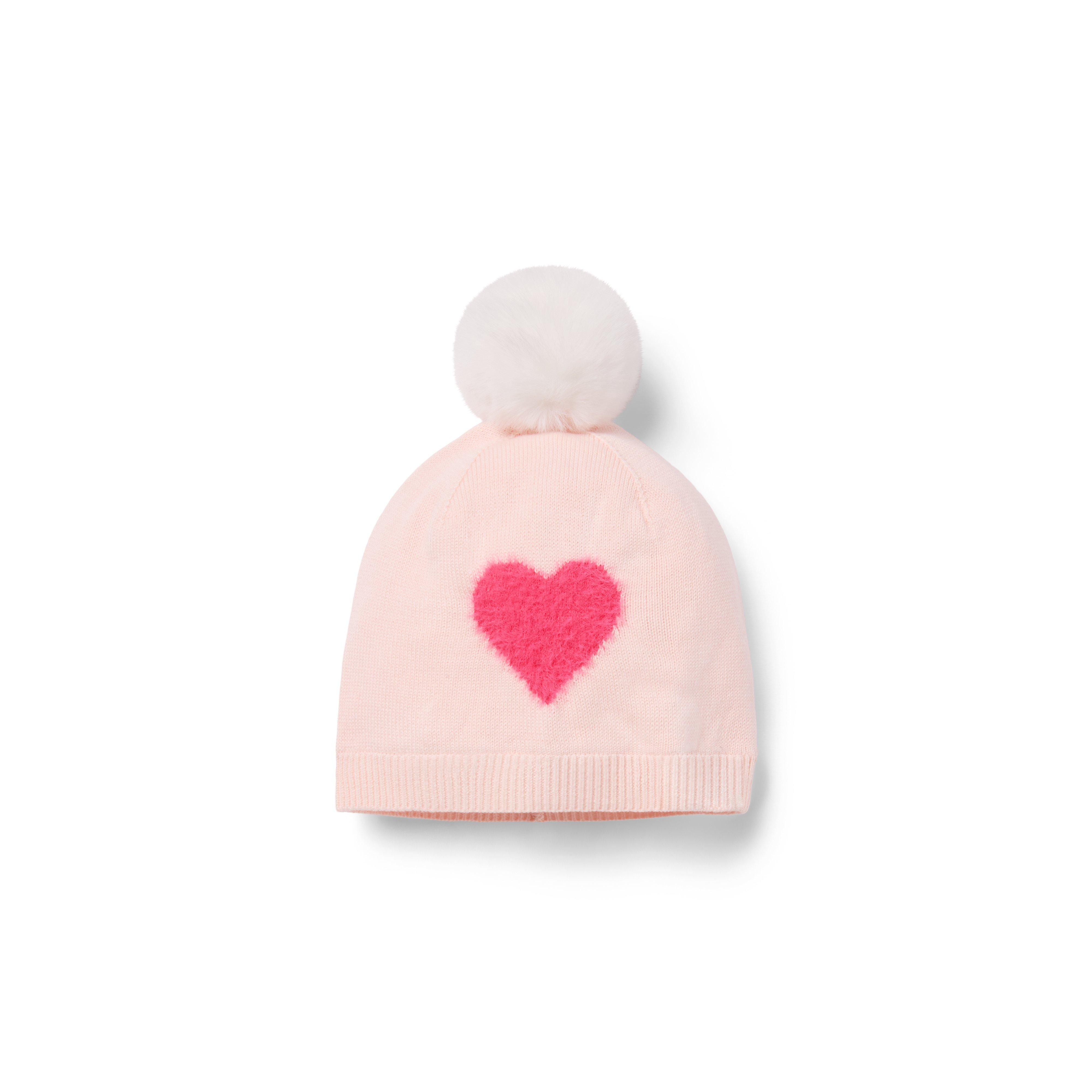 Heart Pom Beanie
