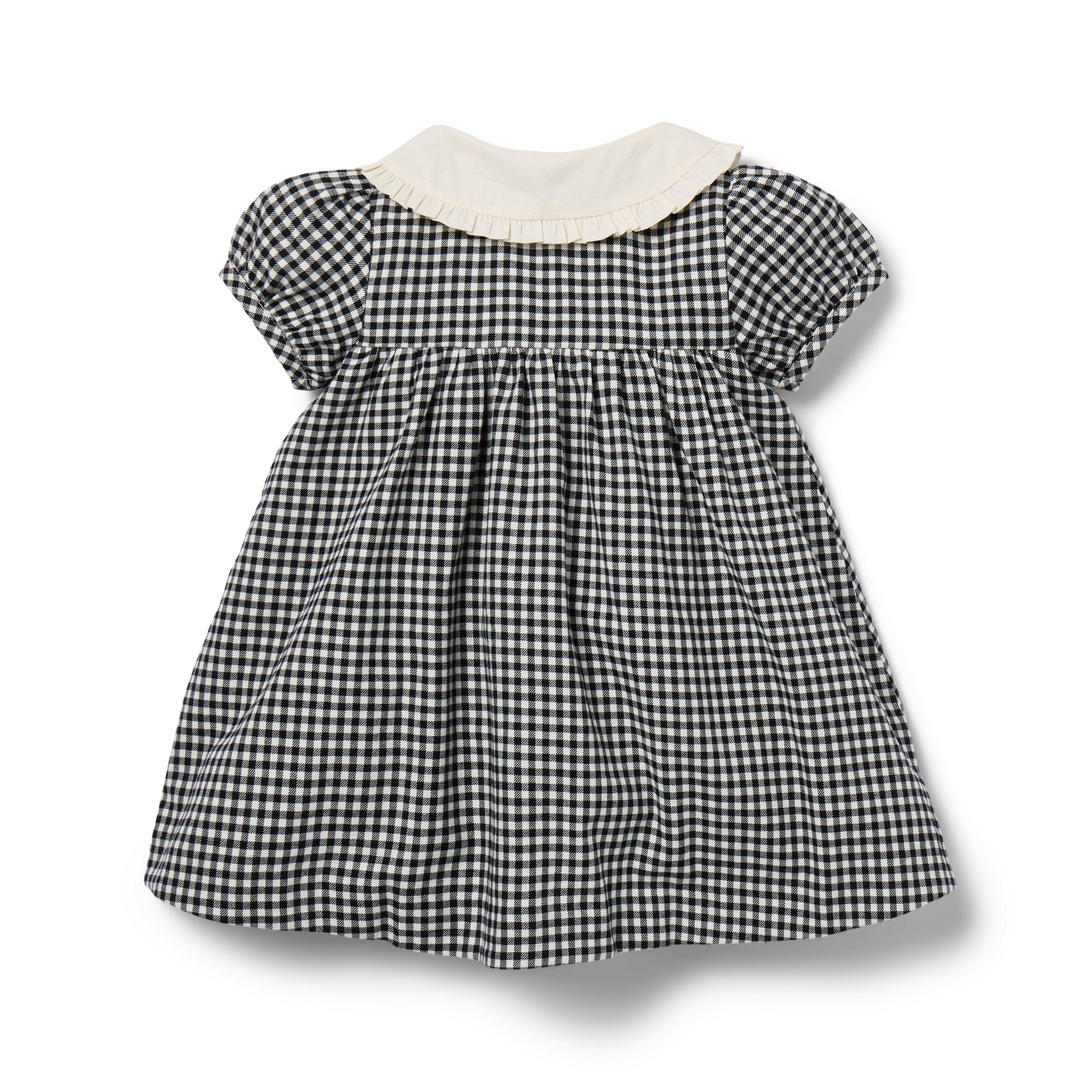 Baby Gingham Collared Dress image number 1
