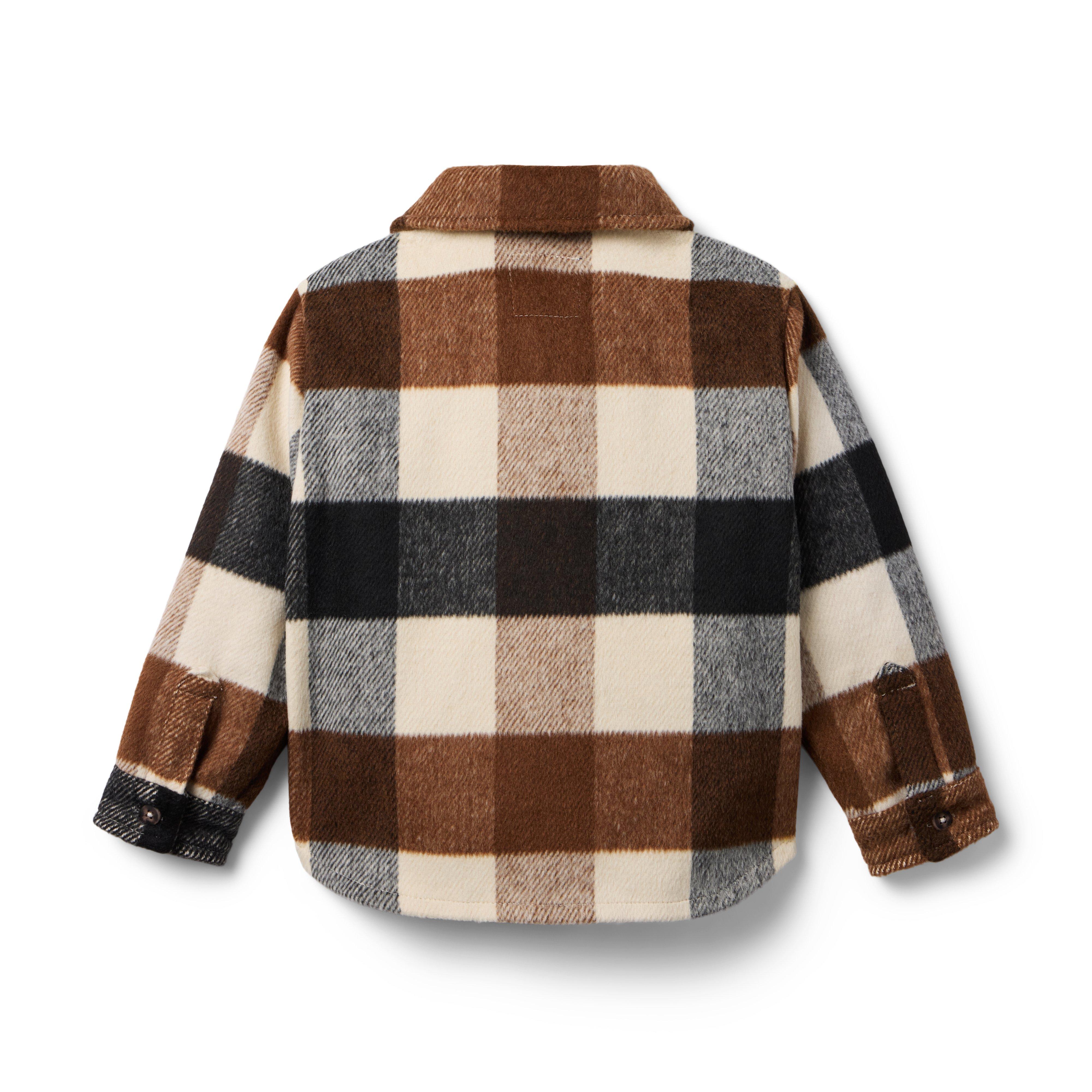 The Plaid Brushed Twill Shirt Jacket image number 2