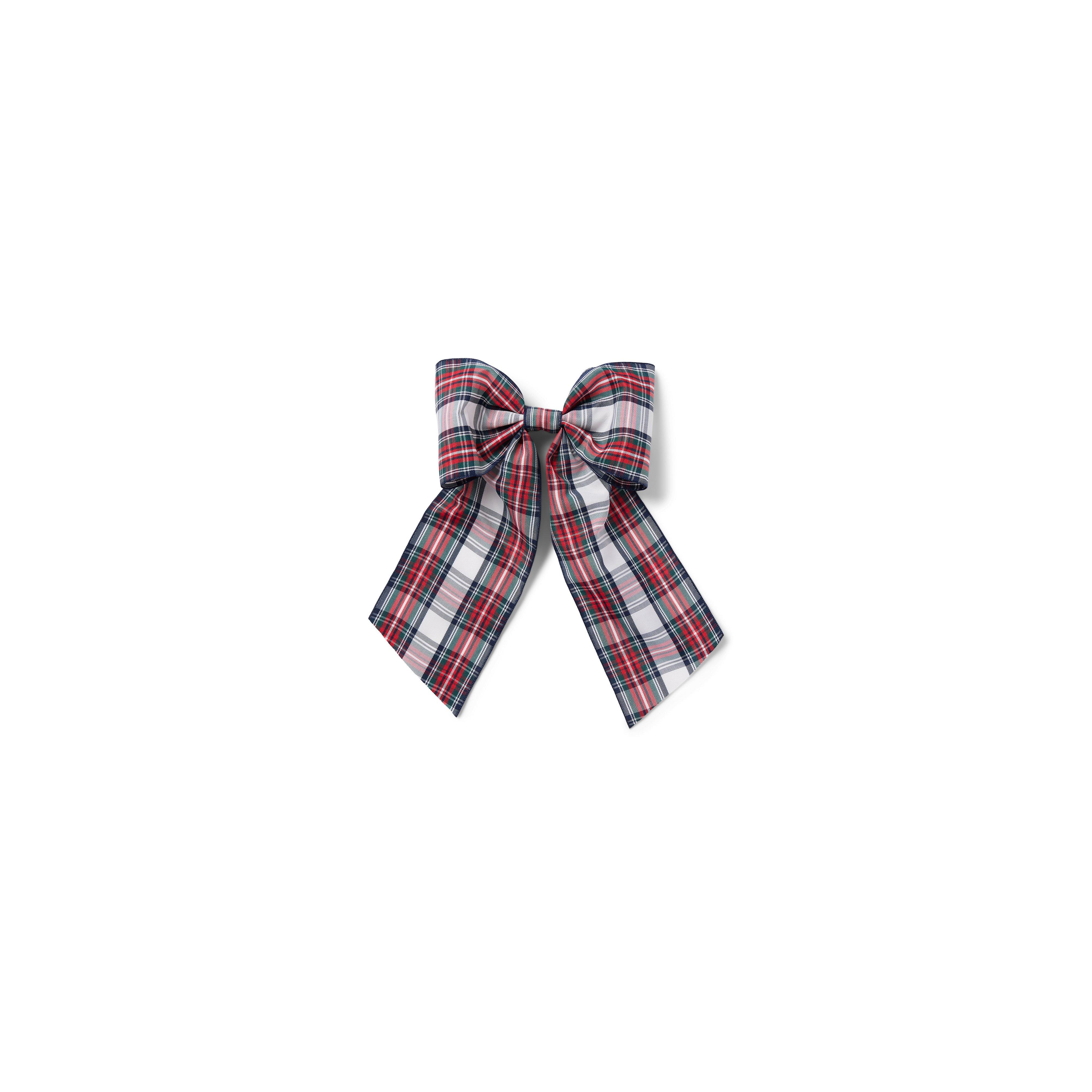 Tartan Bow Barrette image number 0
