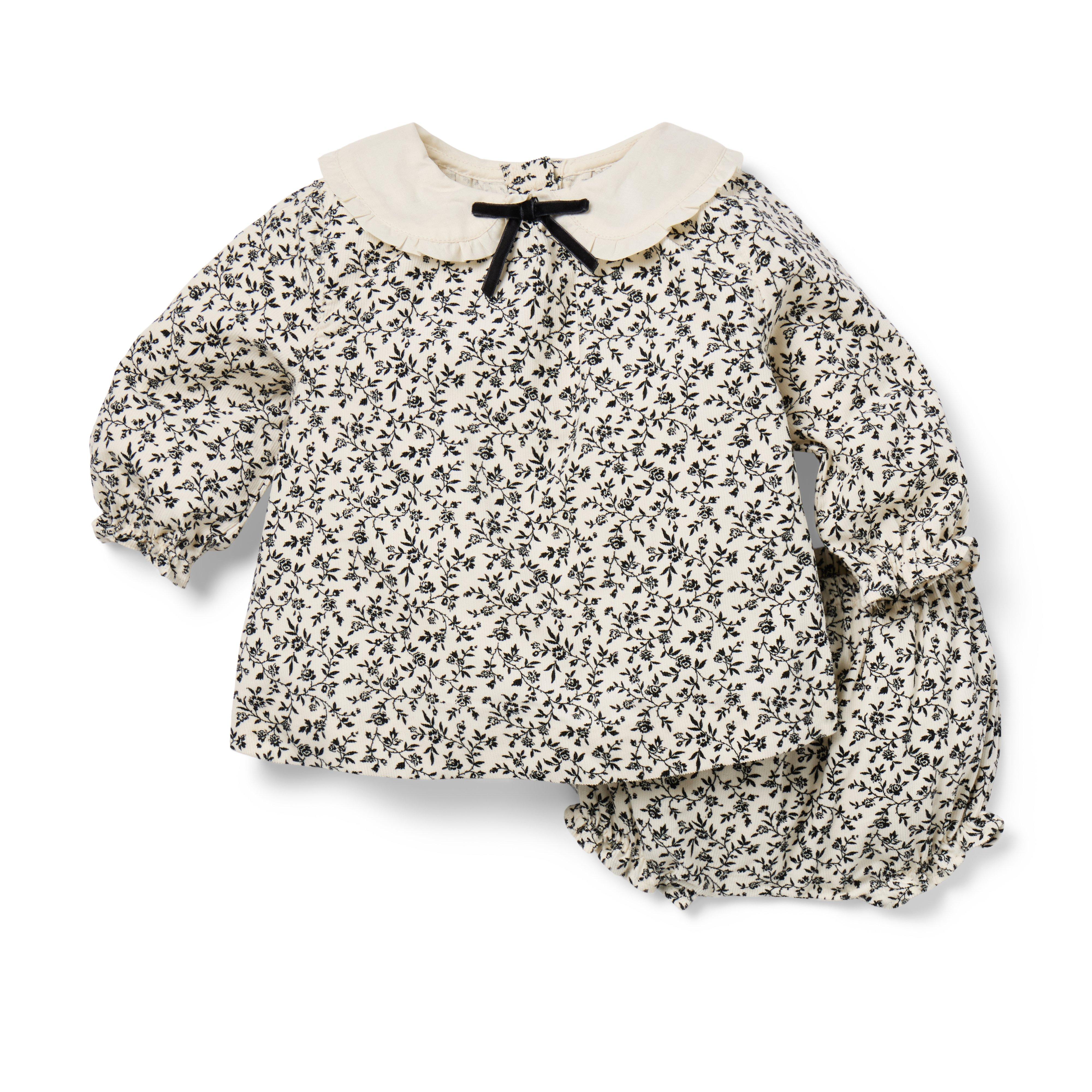 Baby Ditsy Floral Corduroy Matching Set image number 0