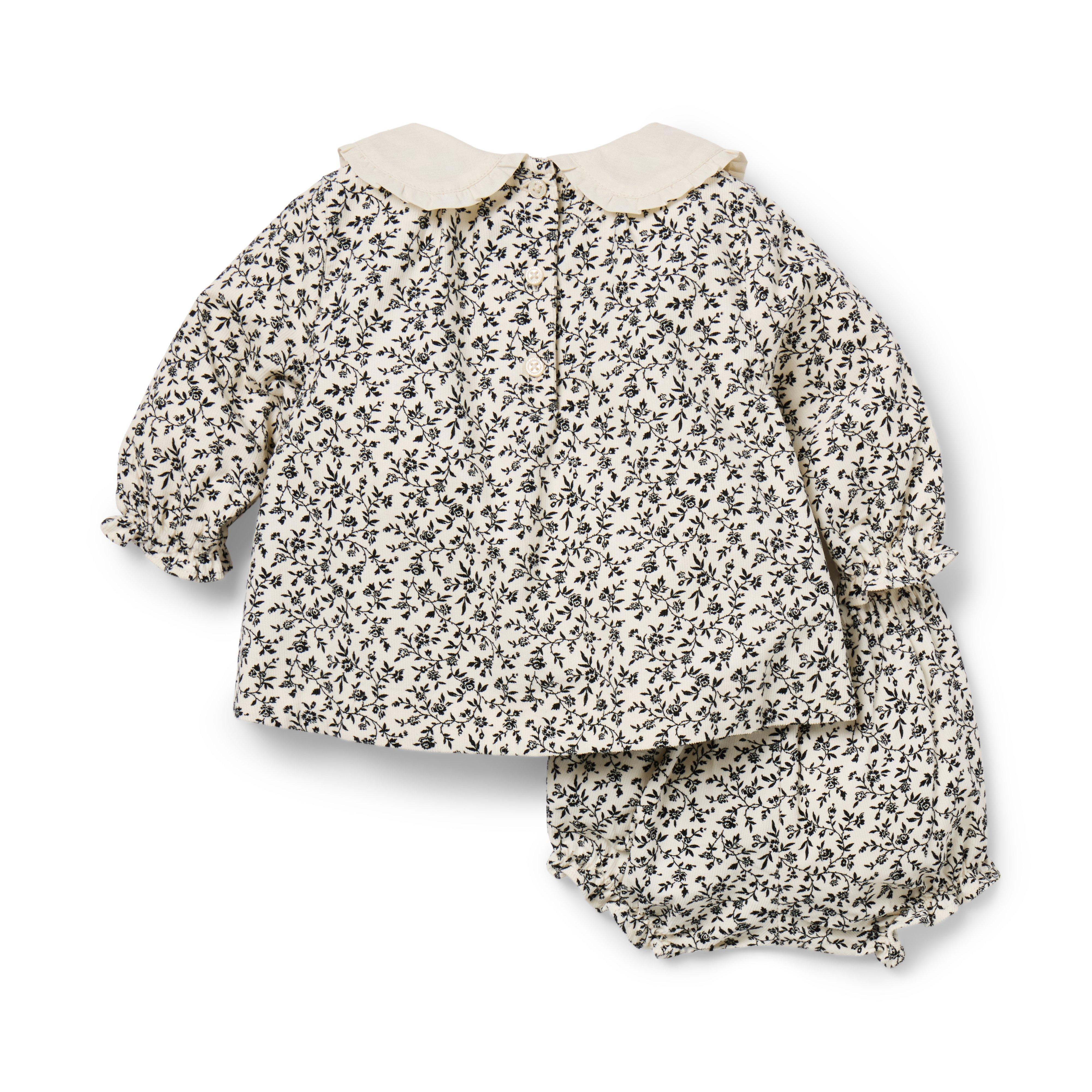 Baby Ditsy Floral Corduroy Matching Set image number 2
