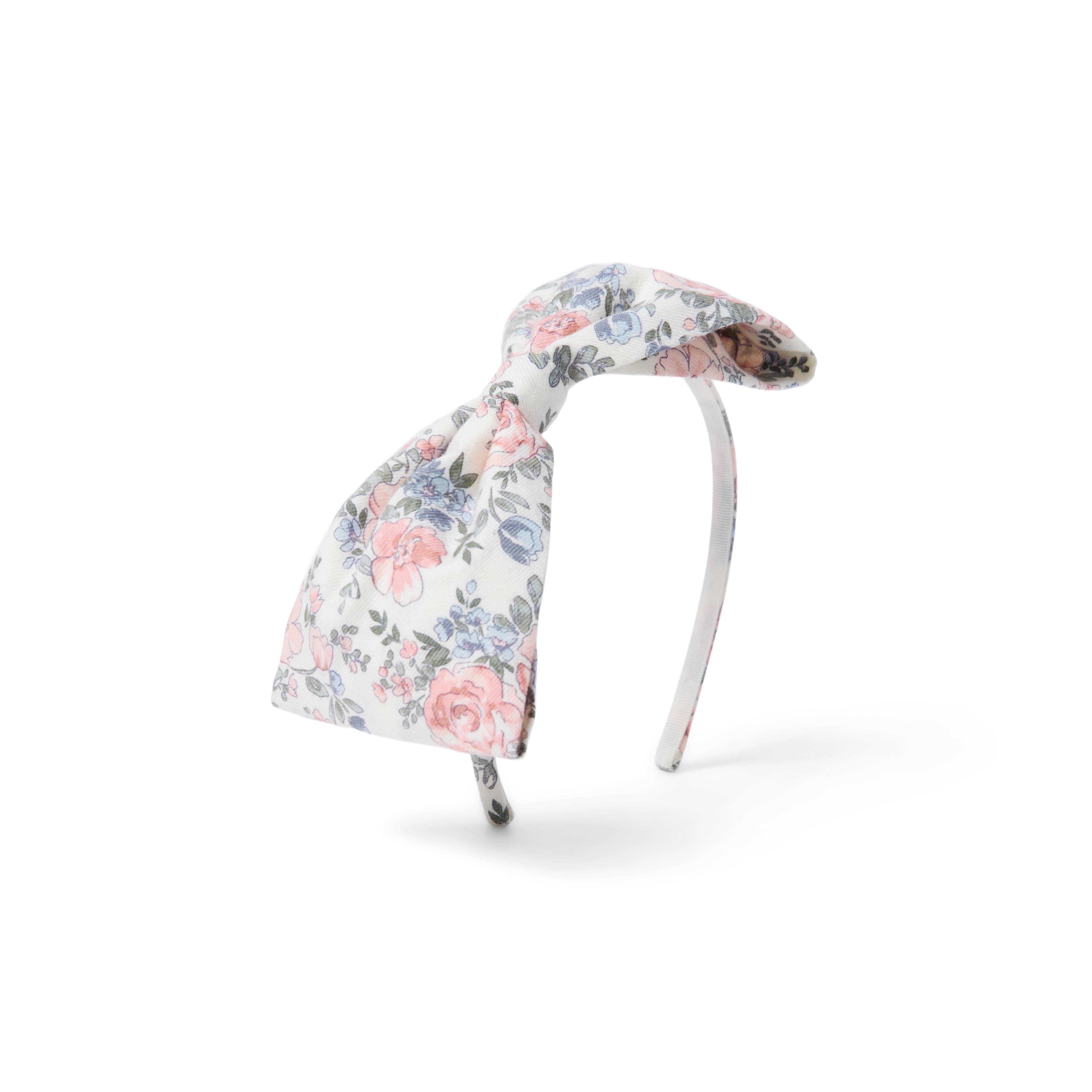 Floral Bow Headband