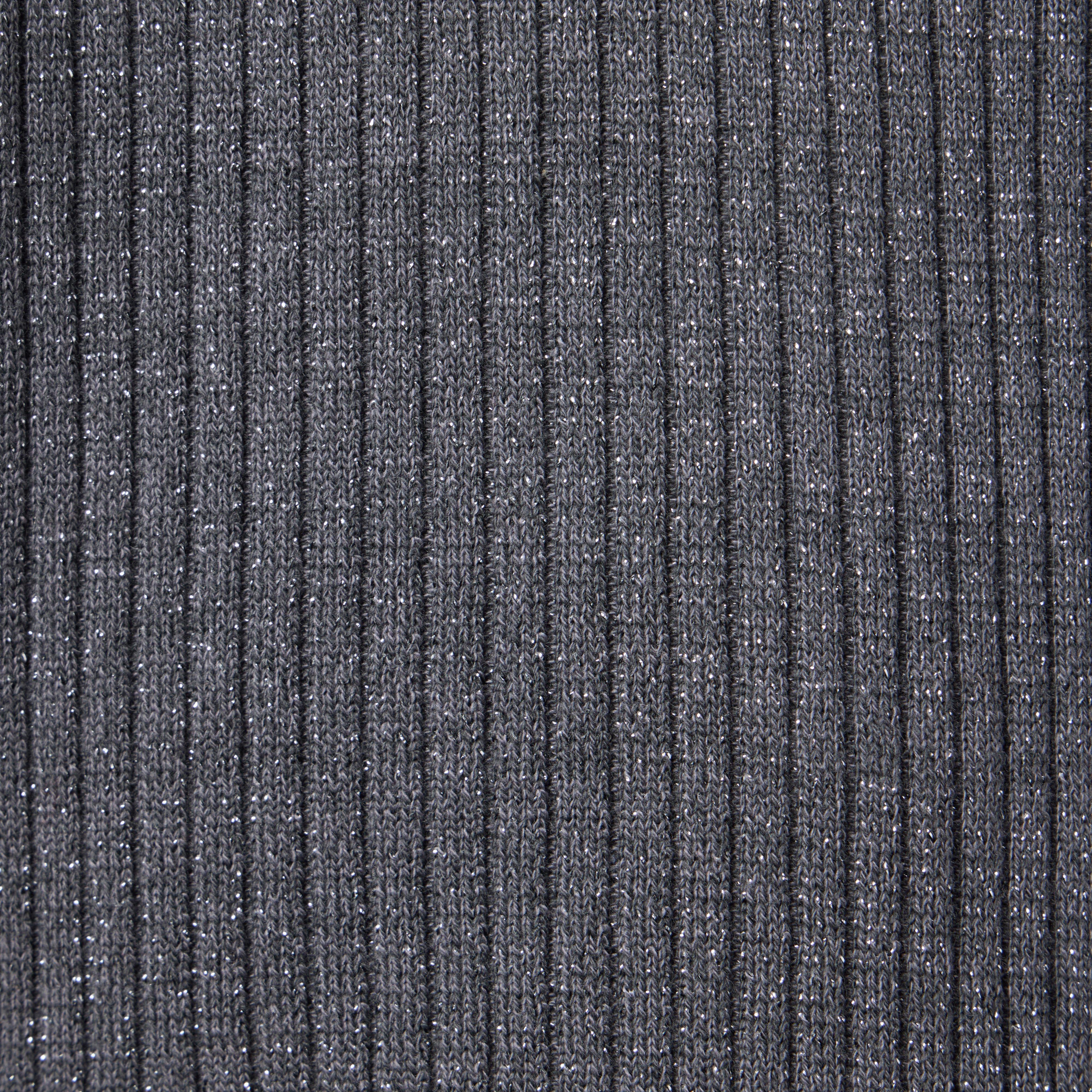 Sparkle Ribbed Ruffle Top image number 2