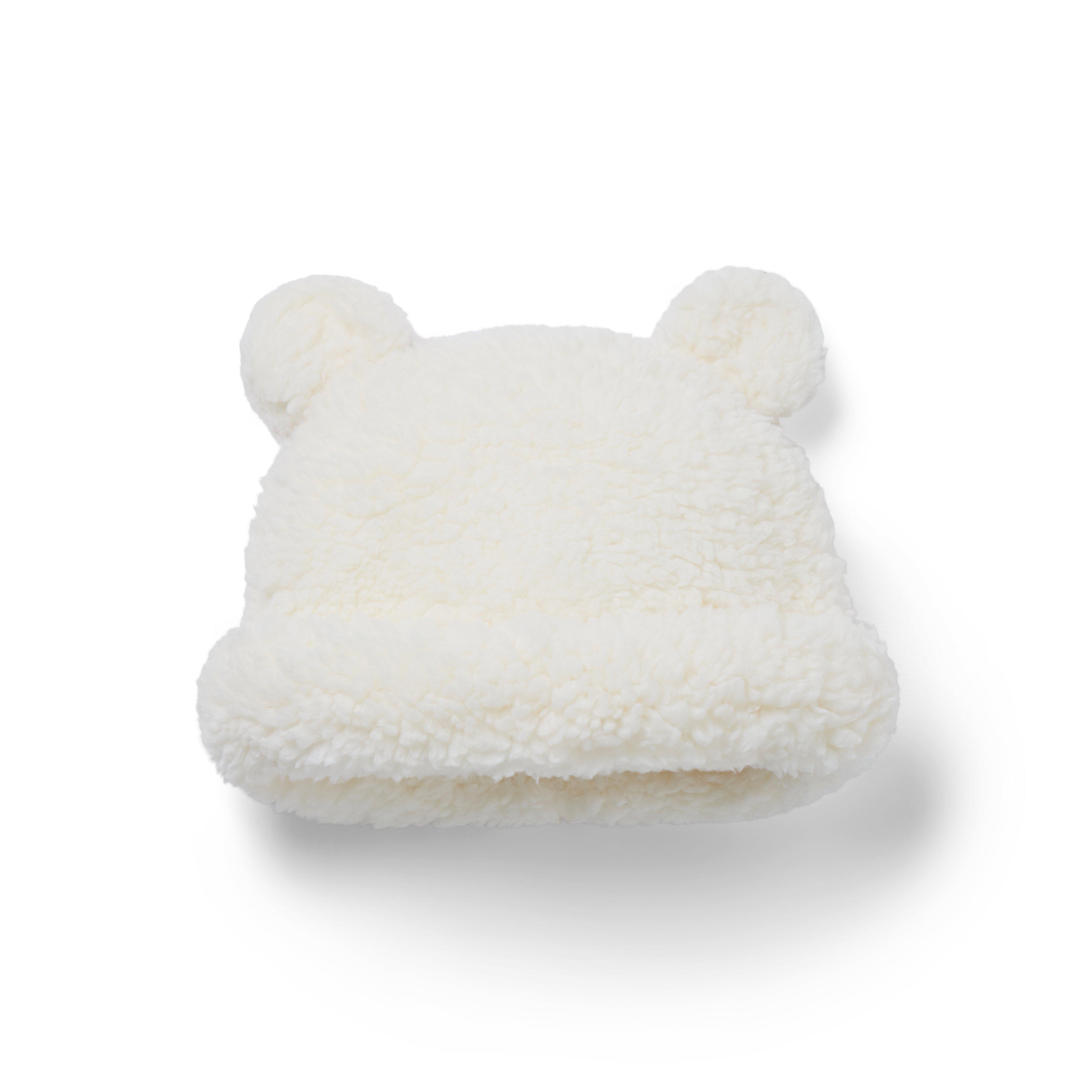 Baby Sherpa Bear Ear Beanie image number 0