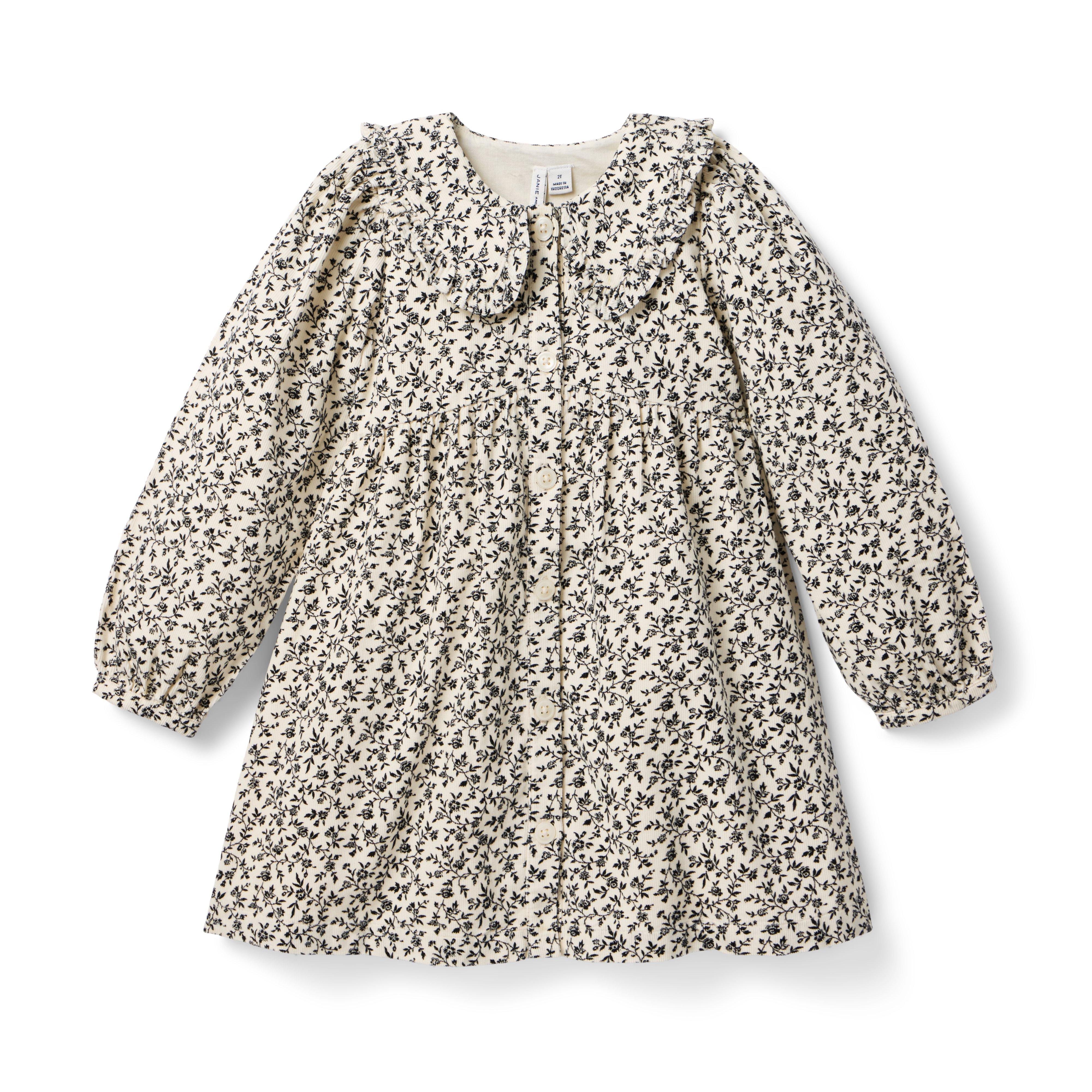 Ditsy Floral Corduroy Dress image number 0
