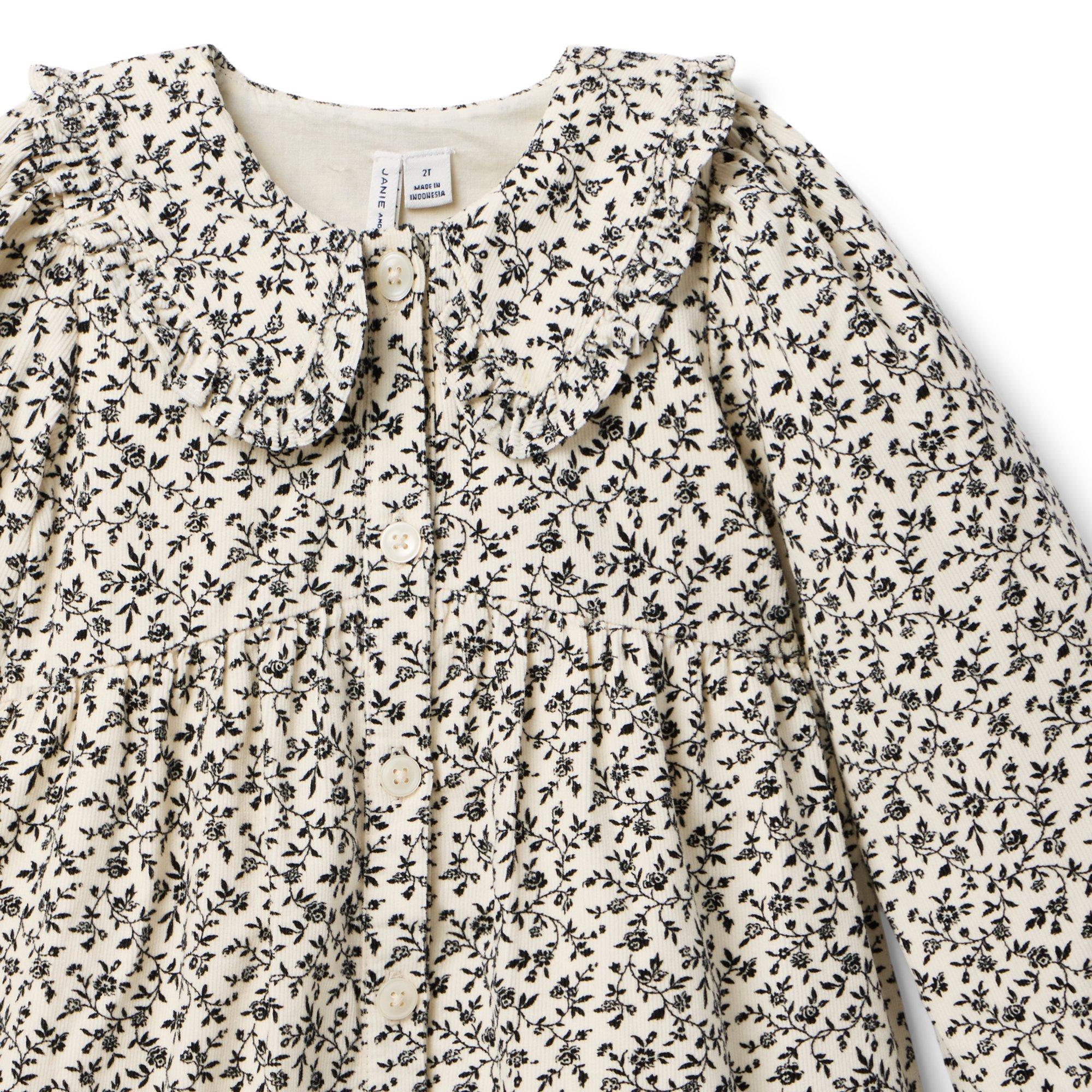 Ditsy Floral Corduroy Dress image number 3