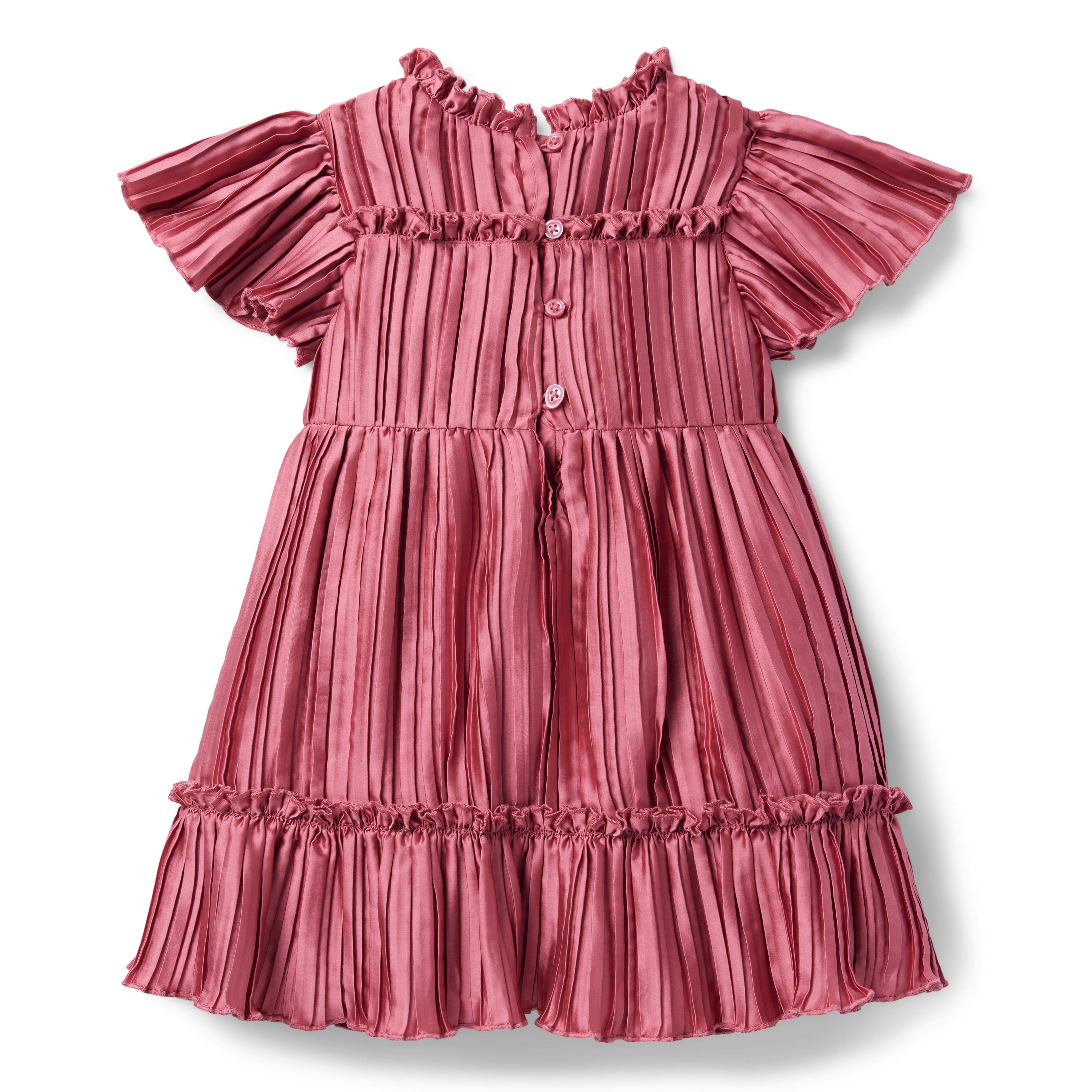 Satin Pleated Dress image number 1