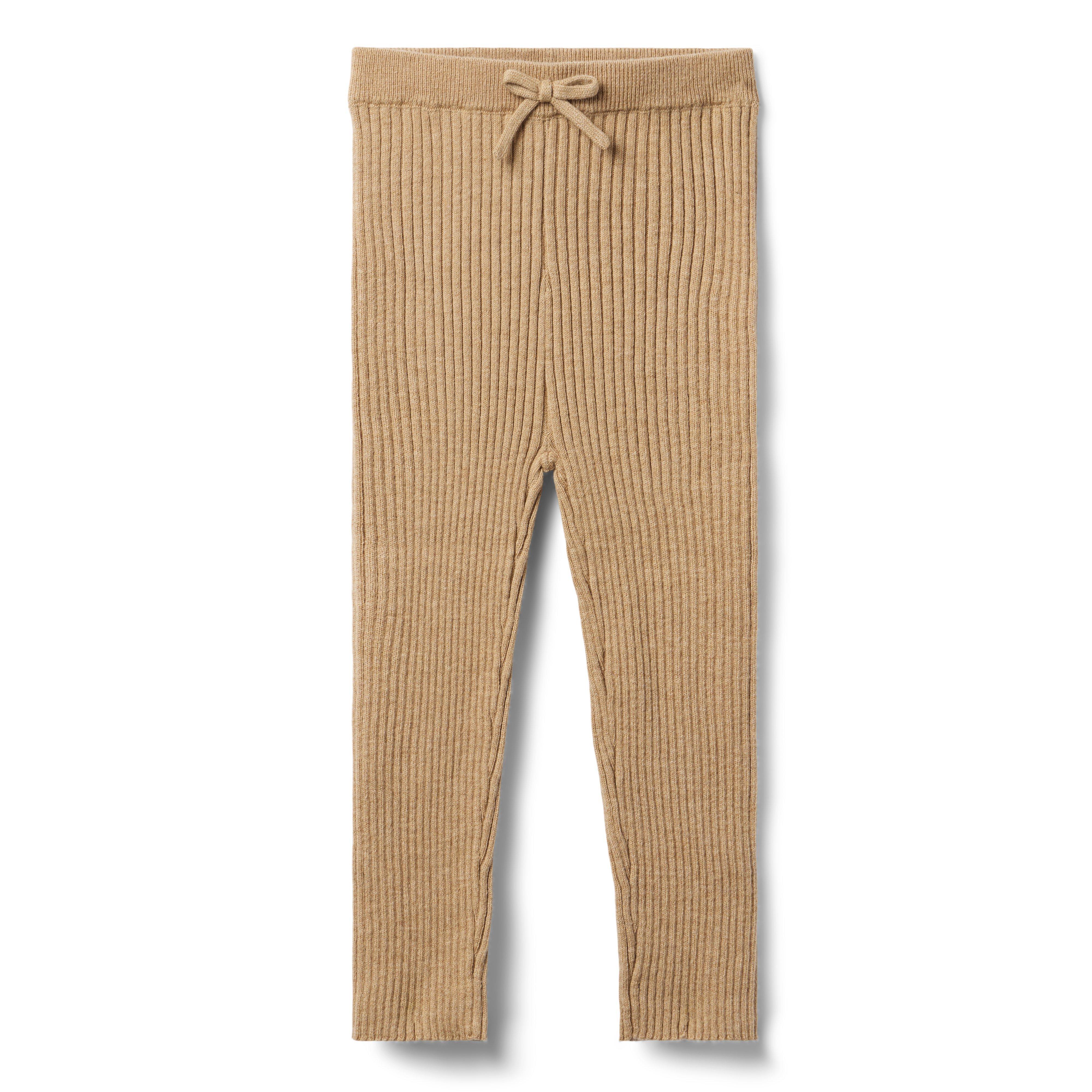 Ribbed Bow Legging