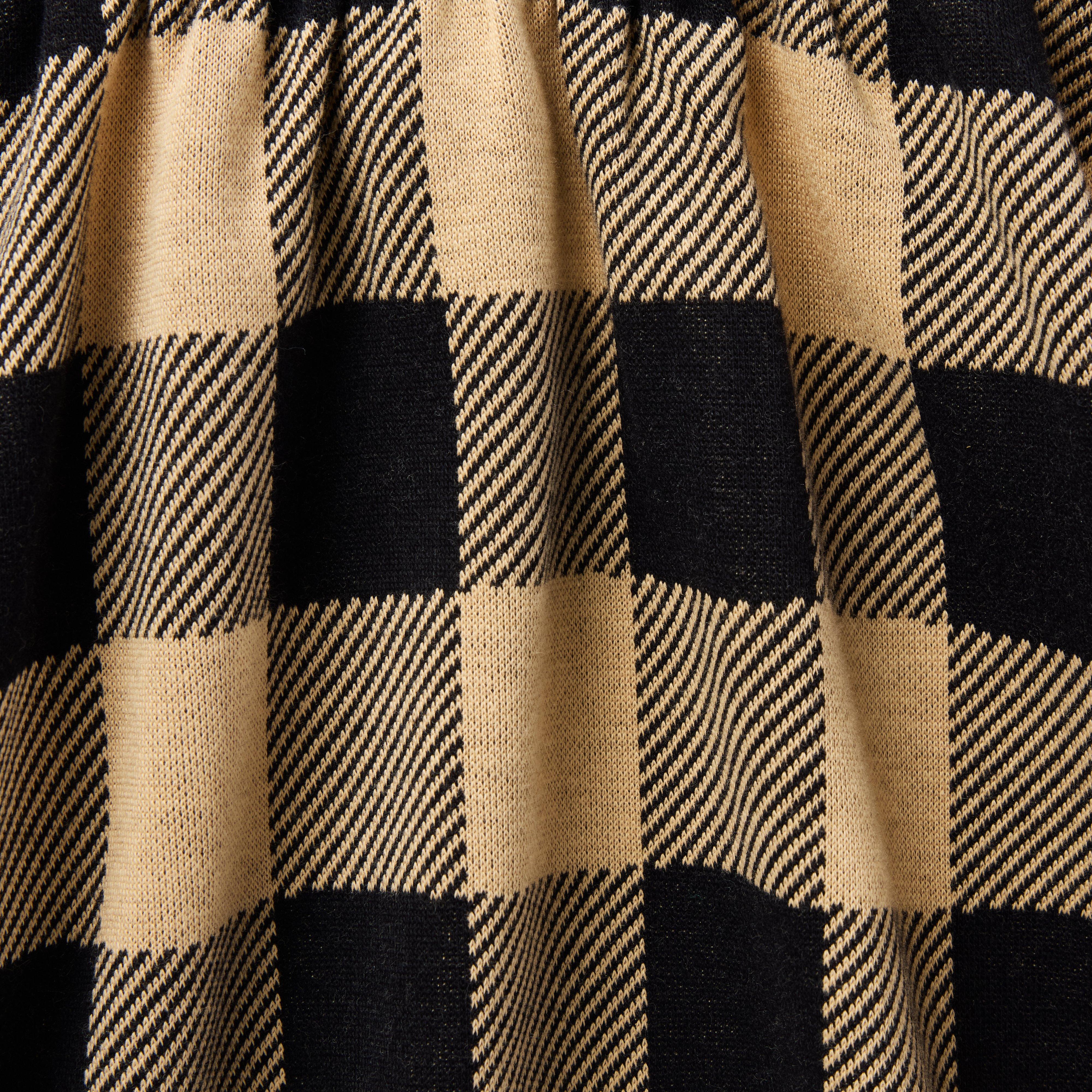 Plaid Jacquard Dress image number 2