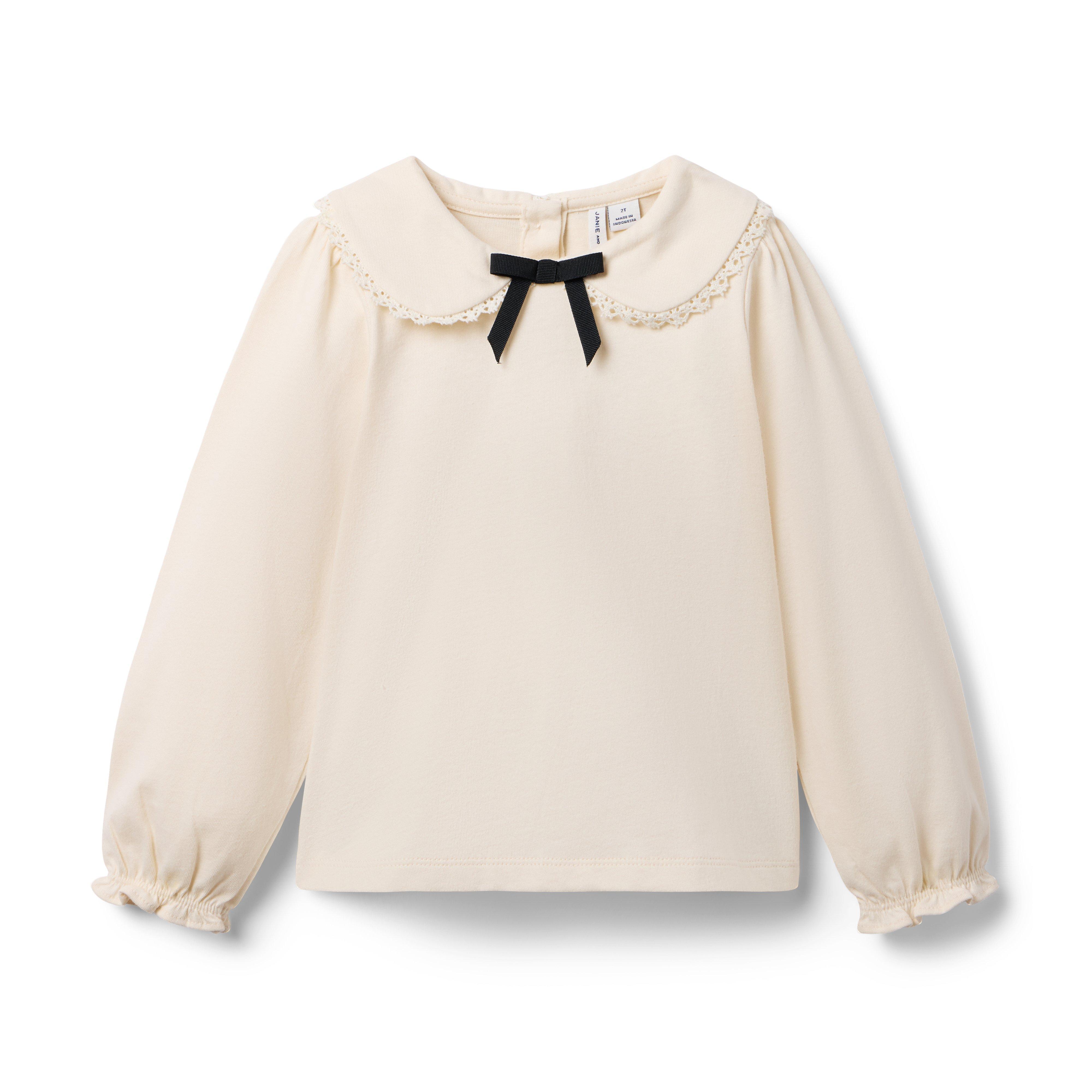 Lace Collared Top 