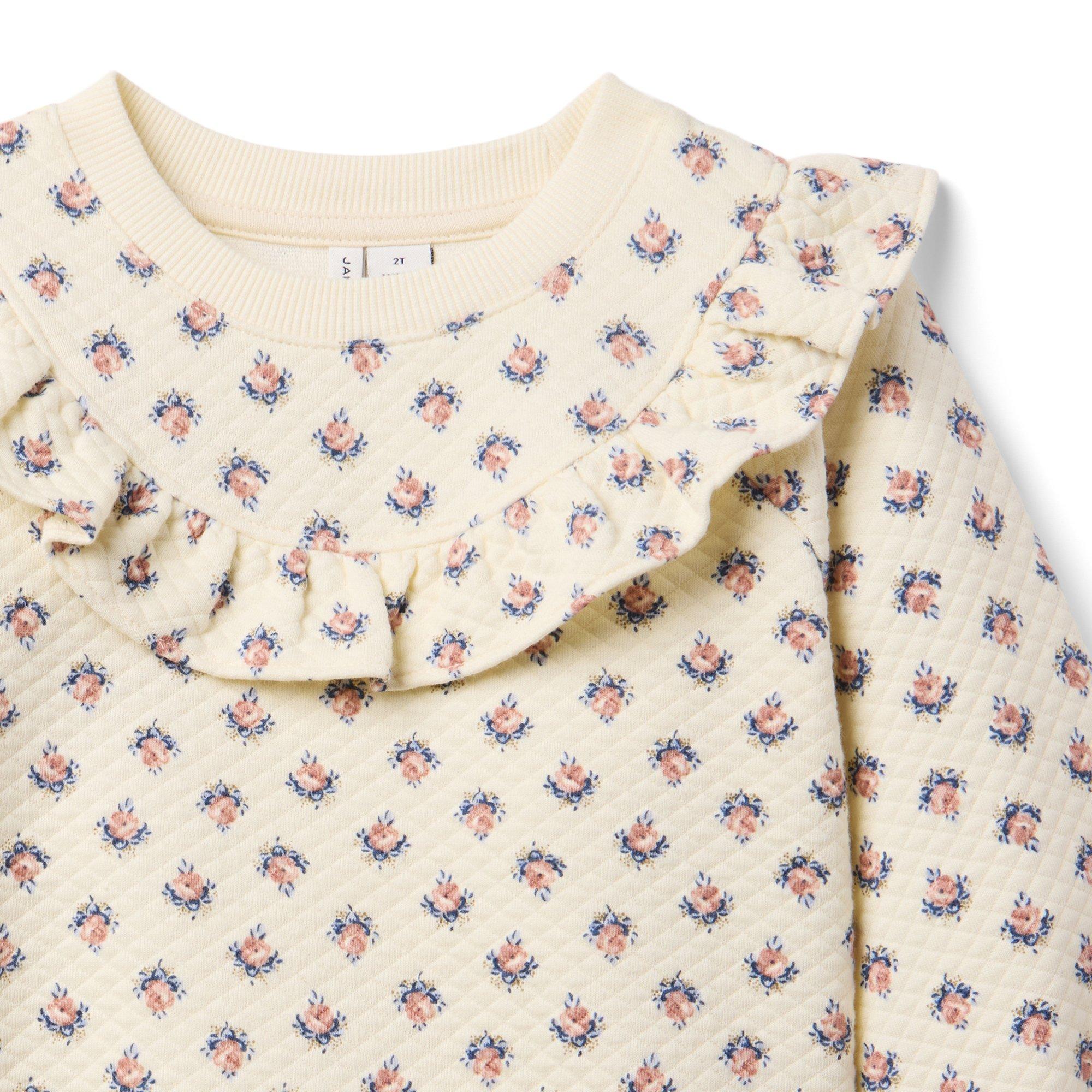 Floral Quilted Sweatshirt image number 2