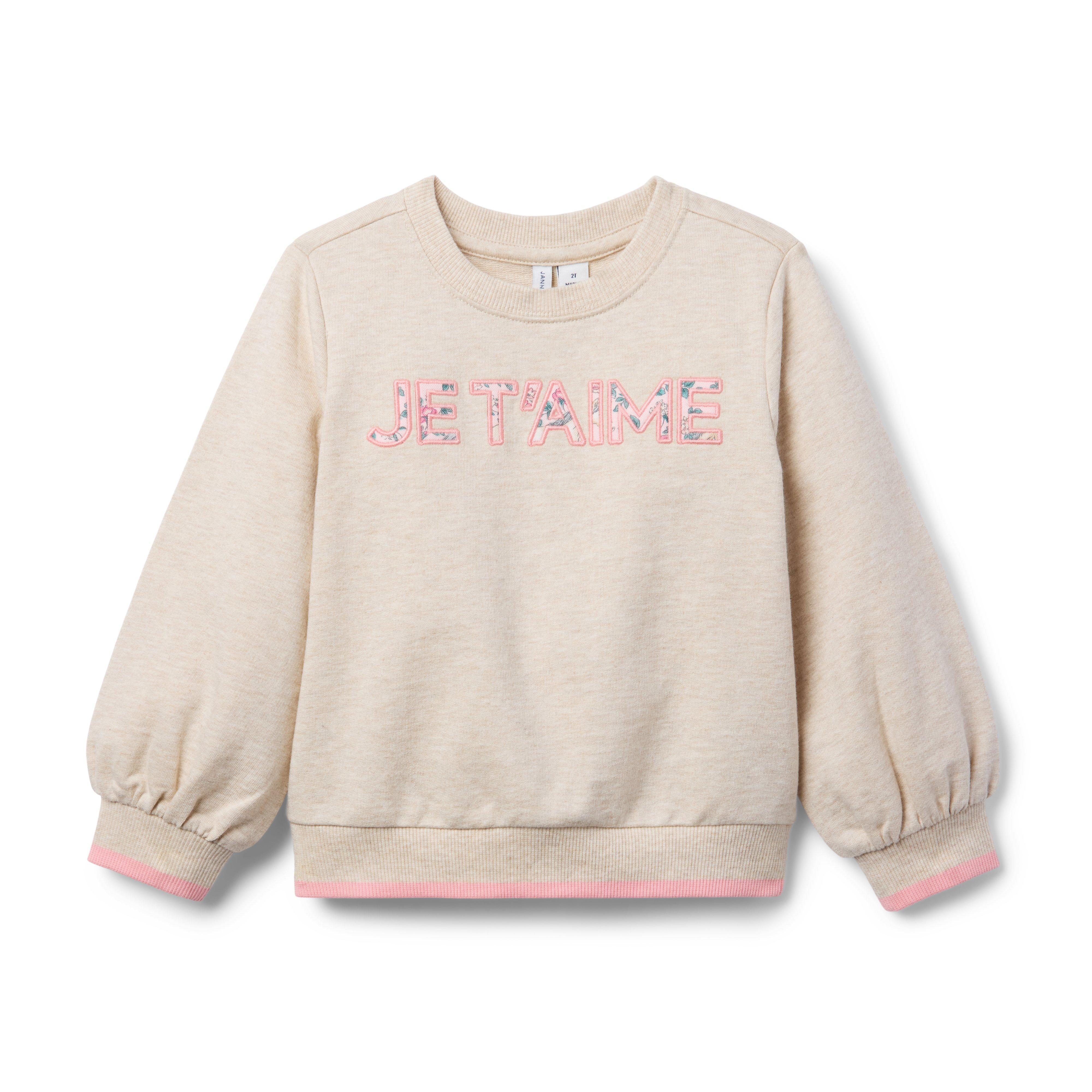 Je T'aime Sweatshirt