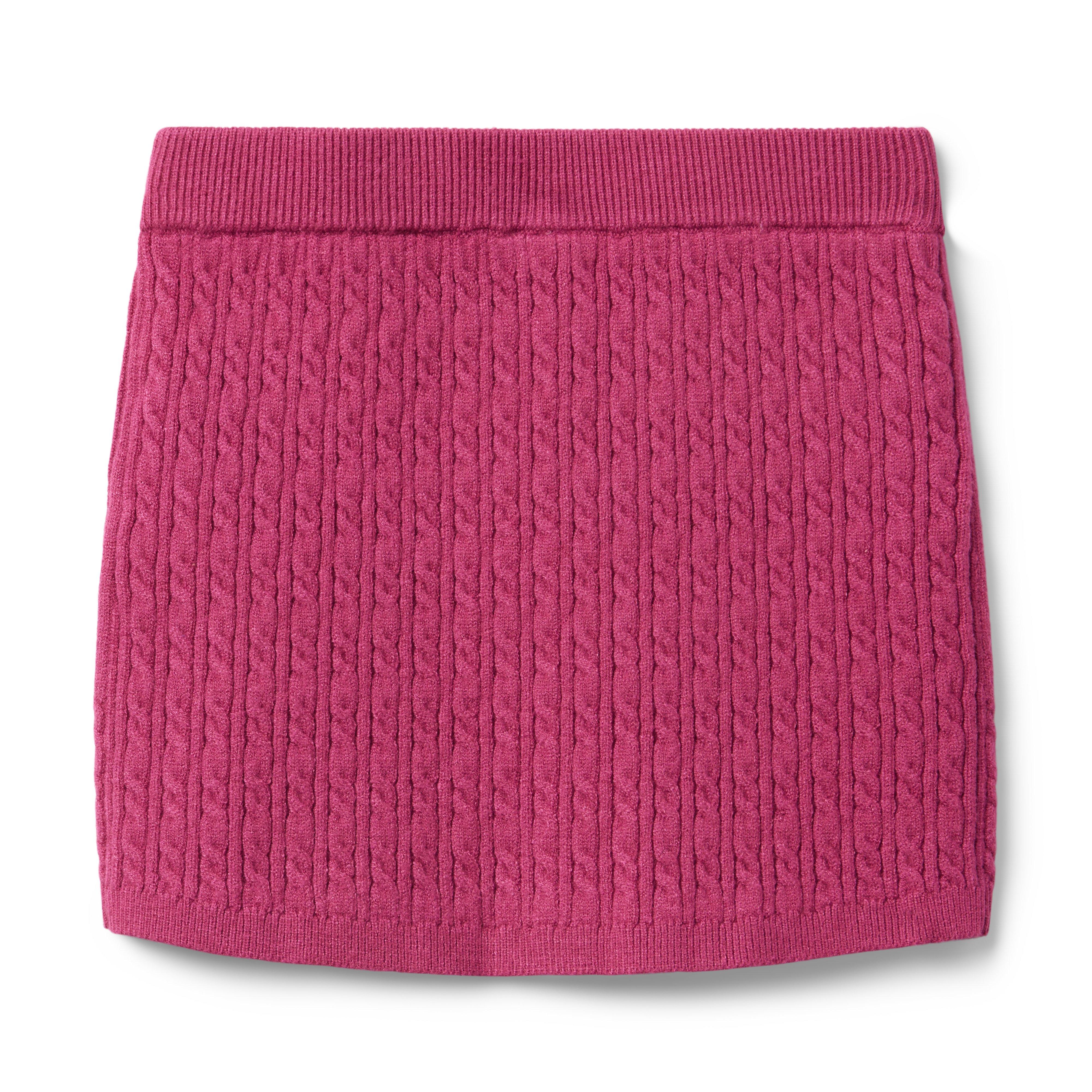 Cable Knit Sweater Skirt image number 1