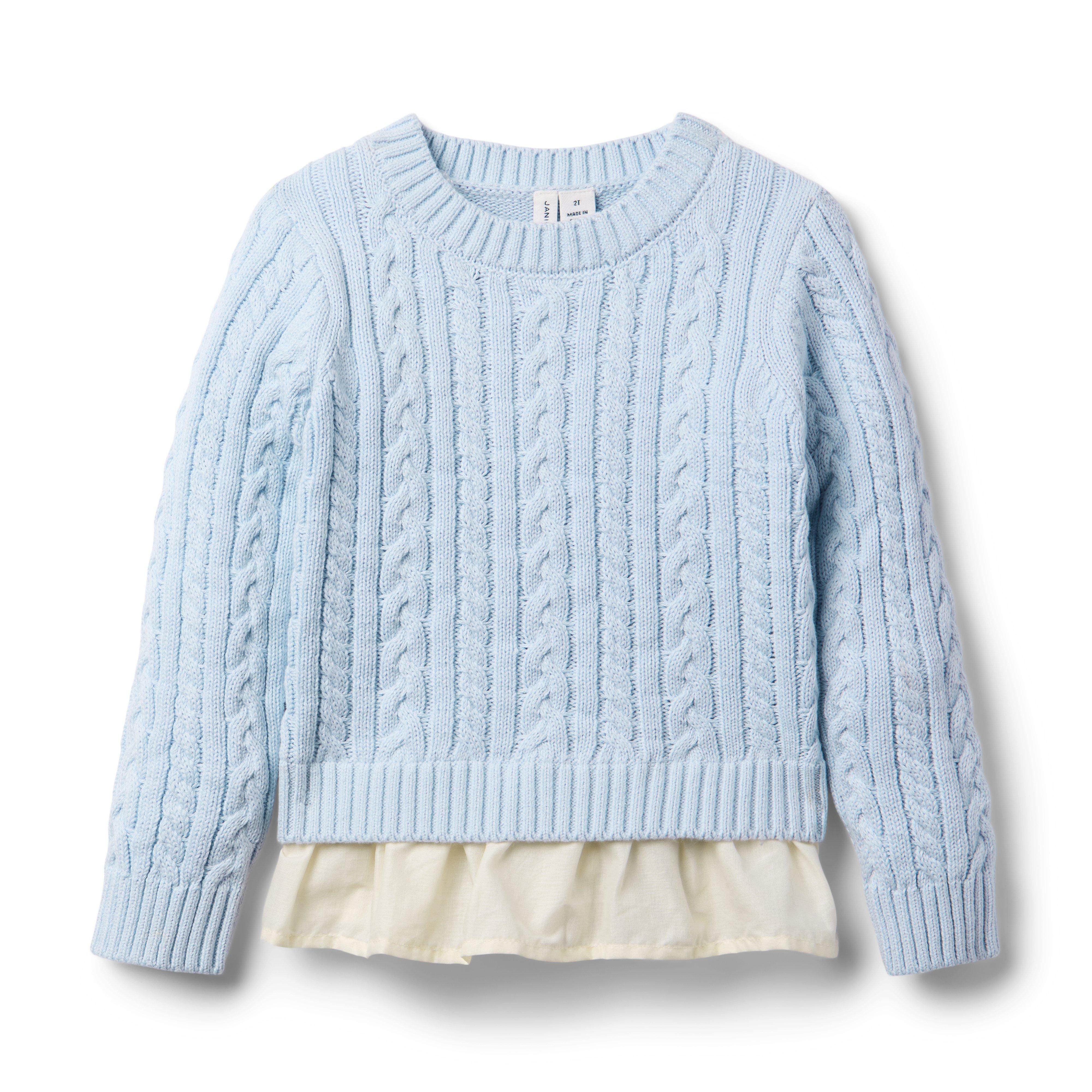 Ruffle Hem Sweater