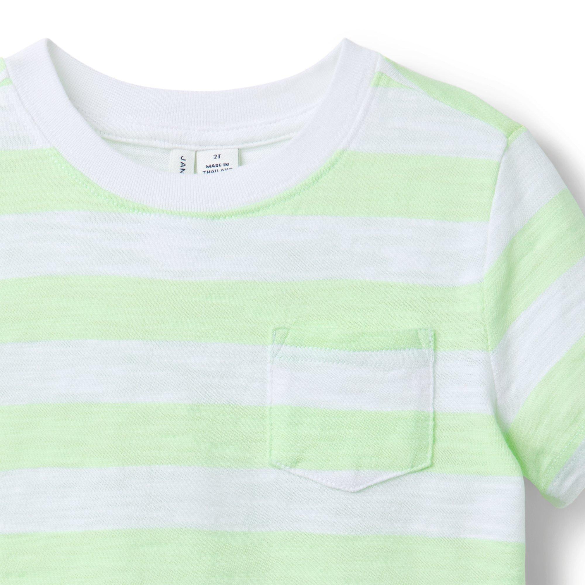 The Striped Slub Tee image number 1