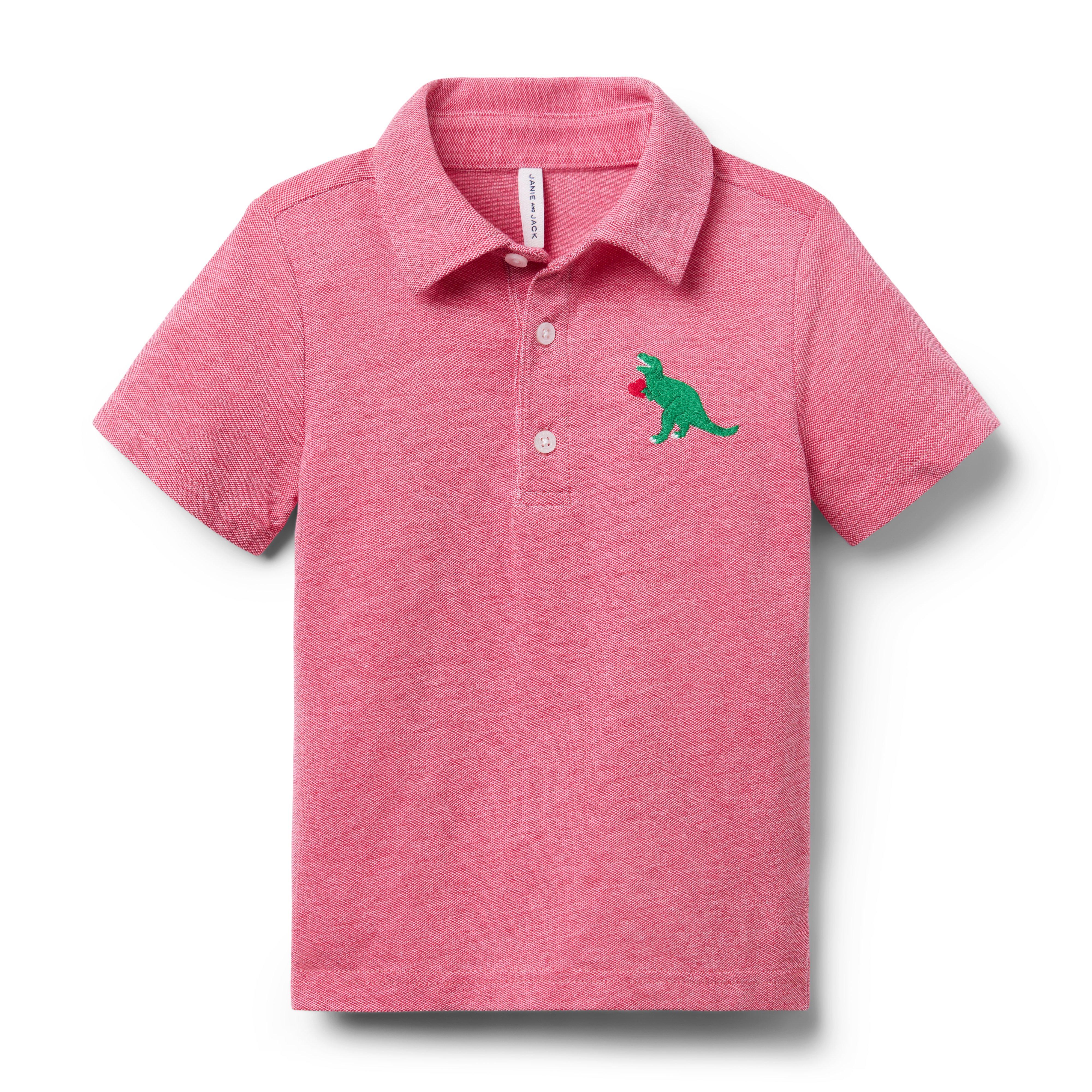 Dinosaur Heart Pique Polo