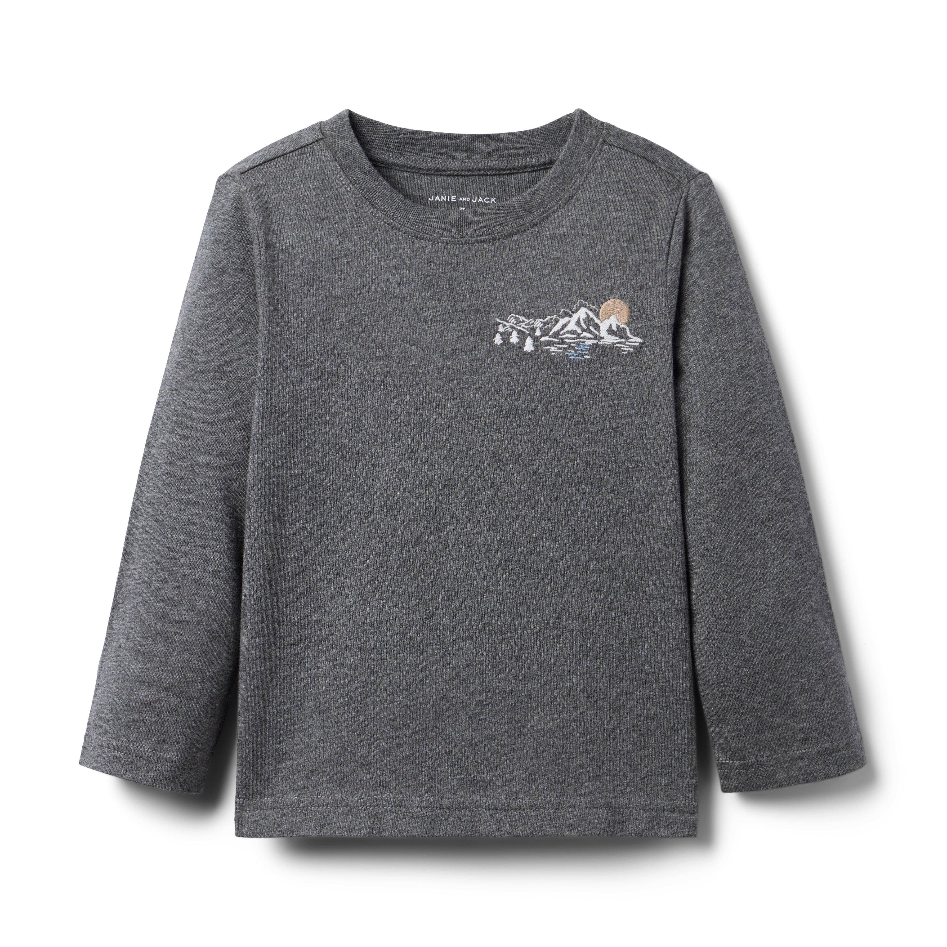 Embroidered Mountain Tee image number 0