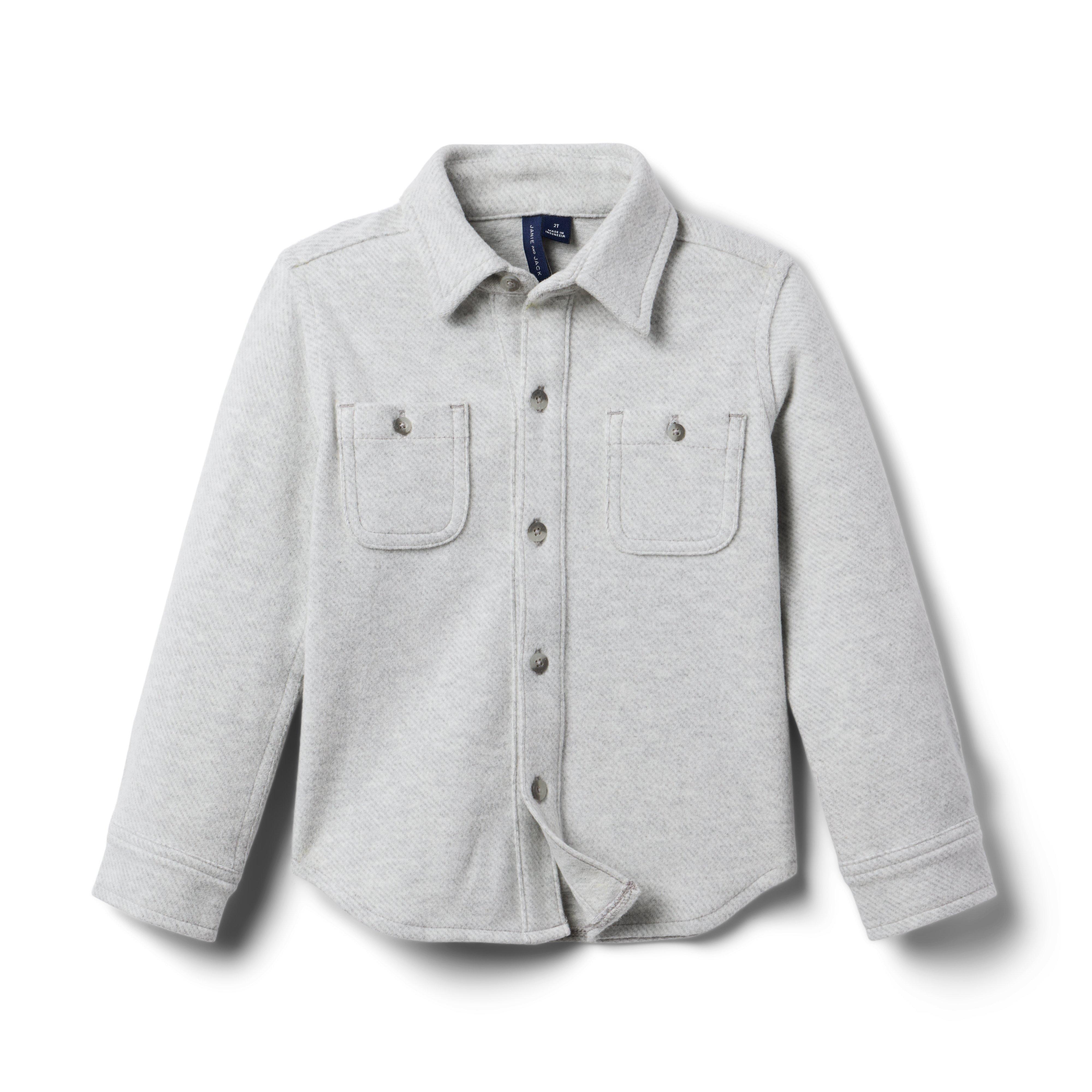 Knit Twill Shirt image number 0