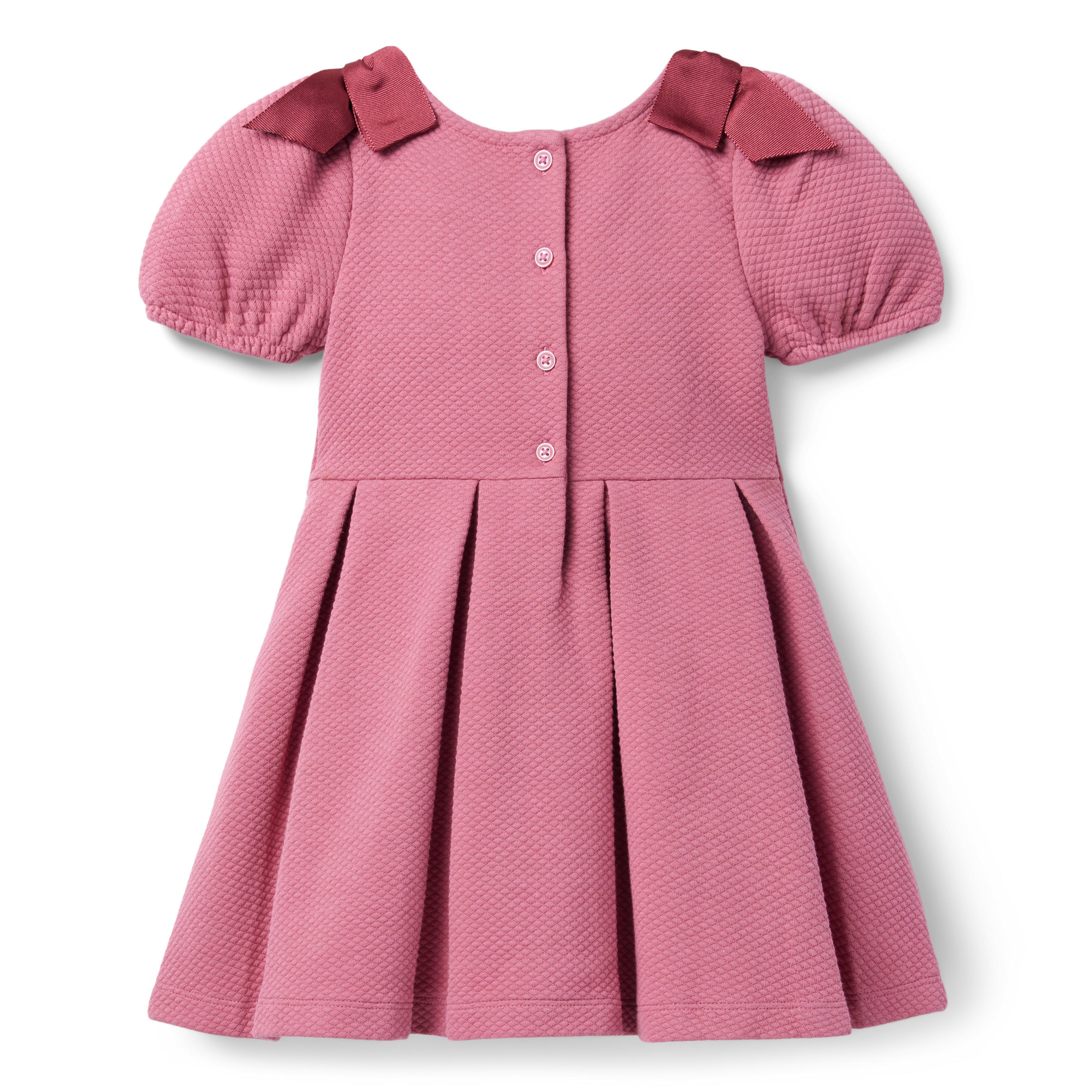 Janie & Jack, Quilted Long Sleeve Dress & Bloomer Set, Lace Trim Collar 18-24M cheapest