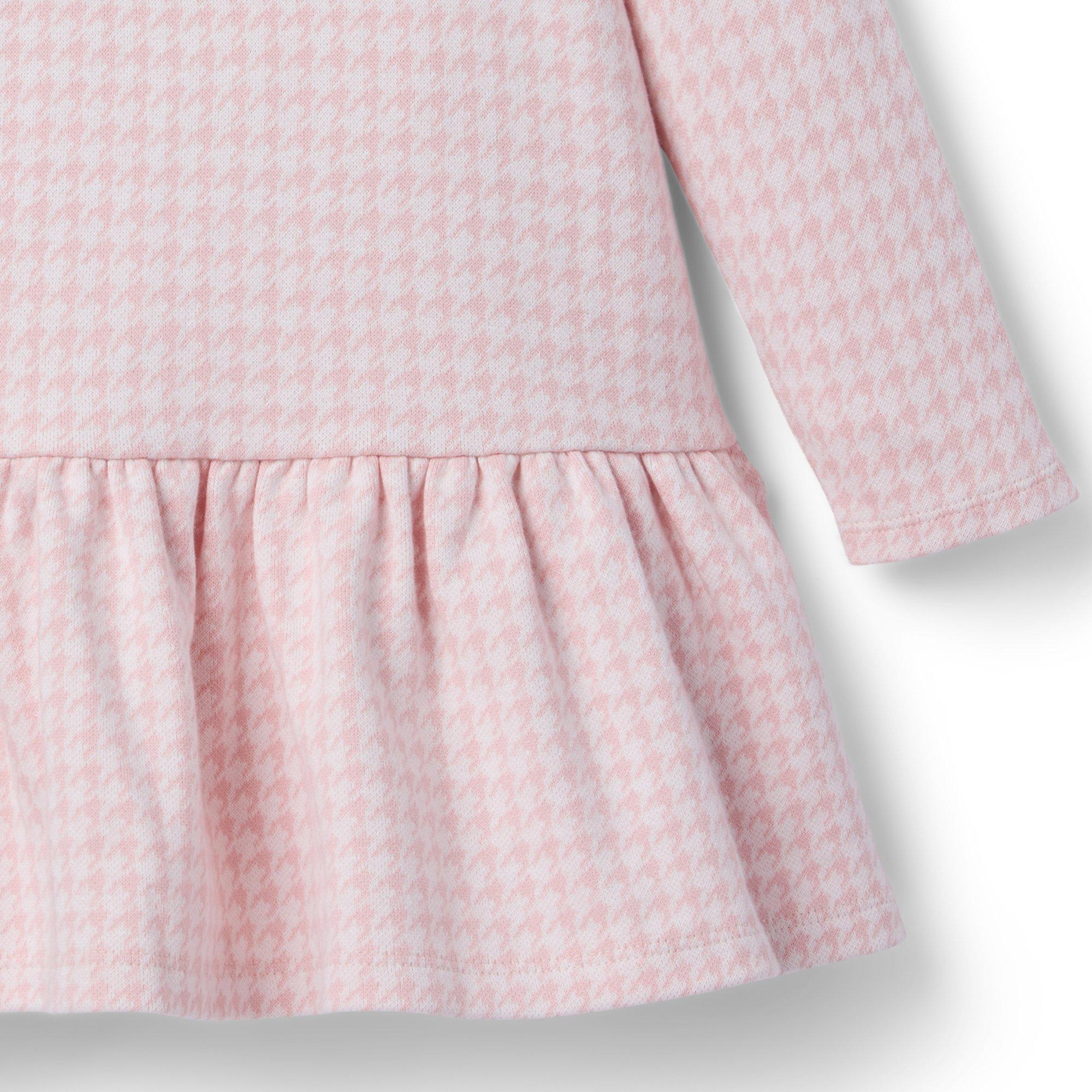 Houndstooth Collared Dress image number 3