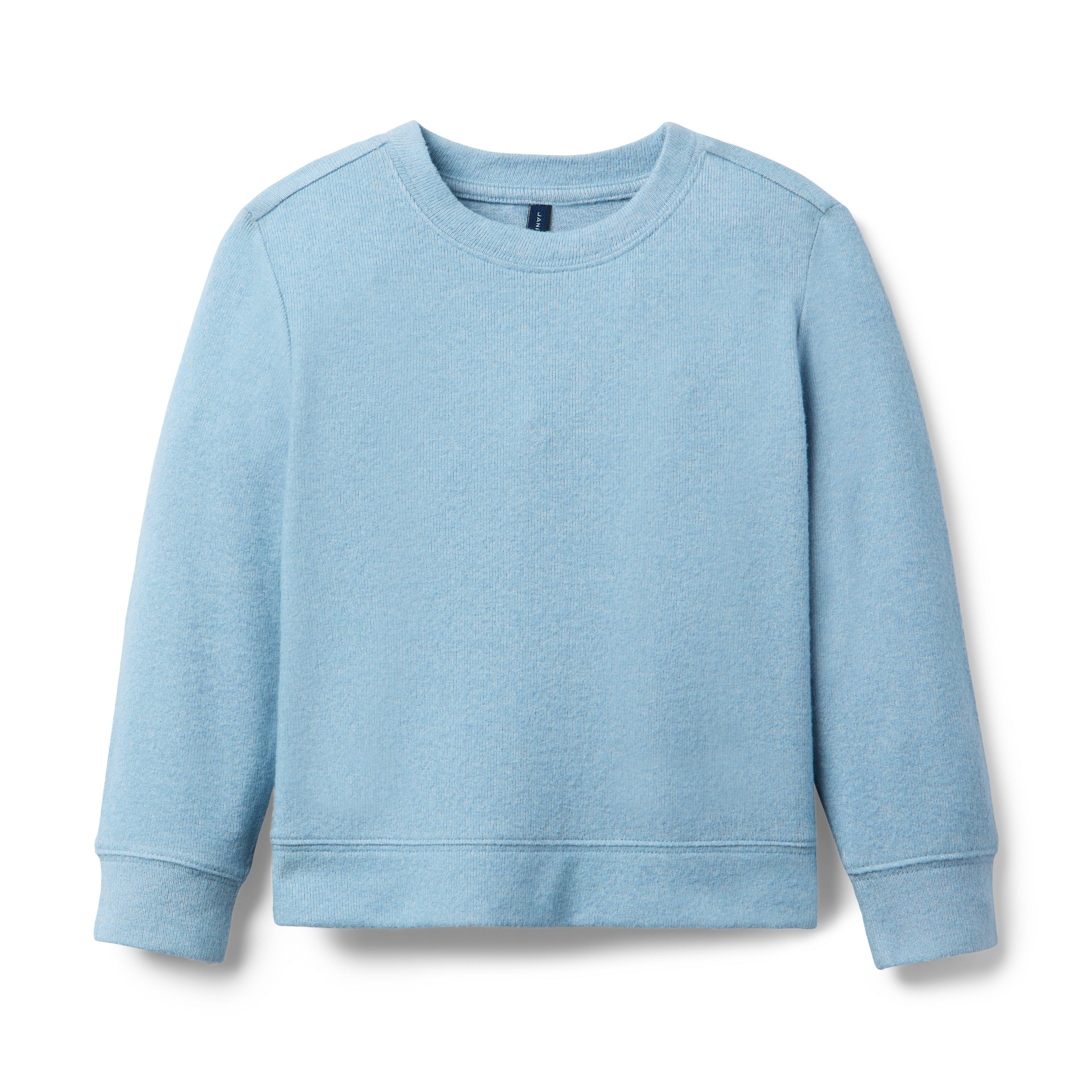 JNJ The Coziest Sweater Hydrangea Blue Heather