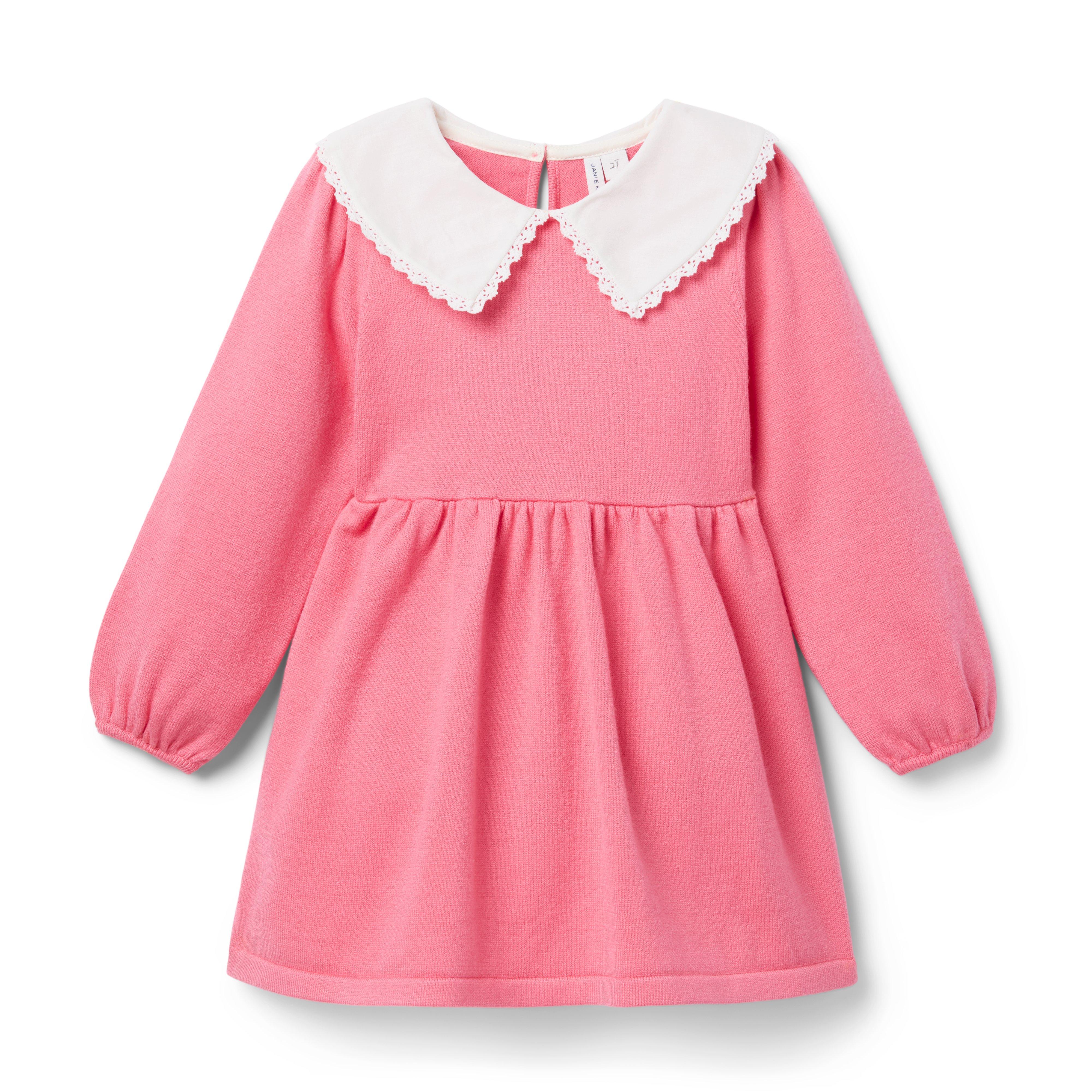 Collared Sweater Dress