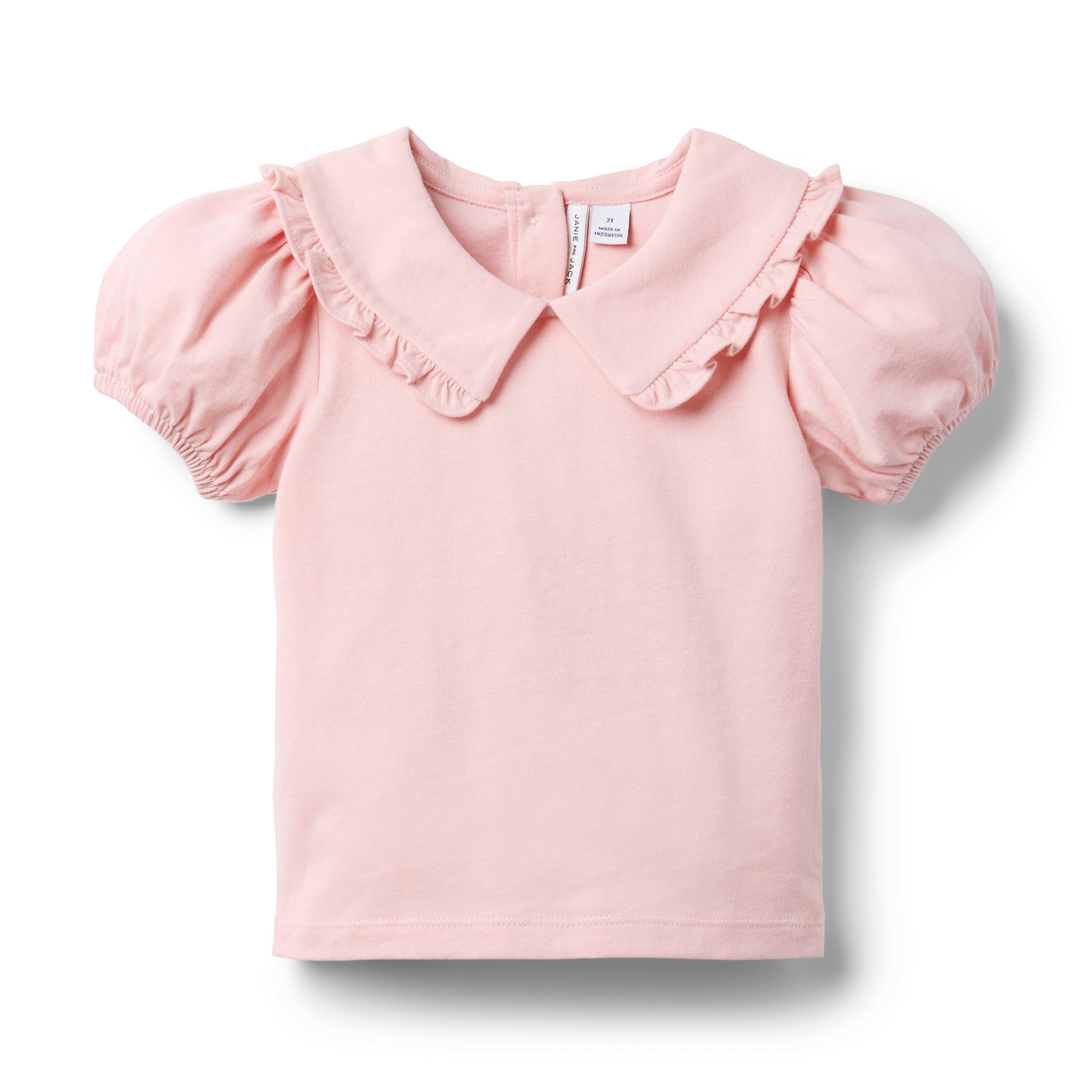 Ruffle Collar Top image number 0