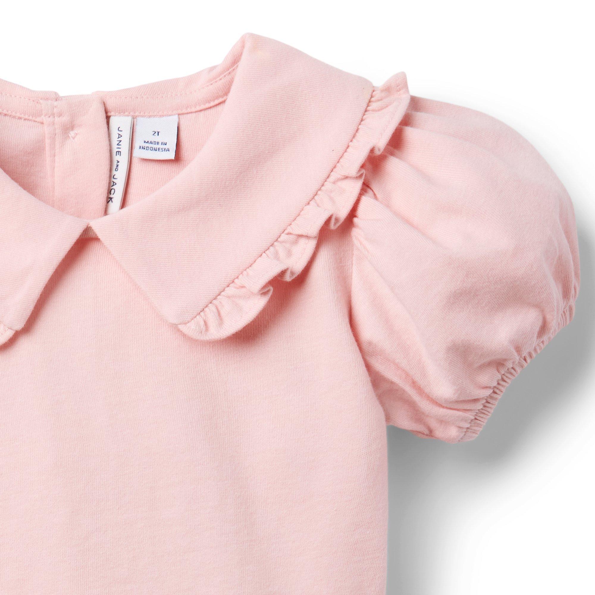 Ruffle Collar Top image number 2