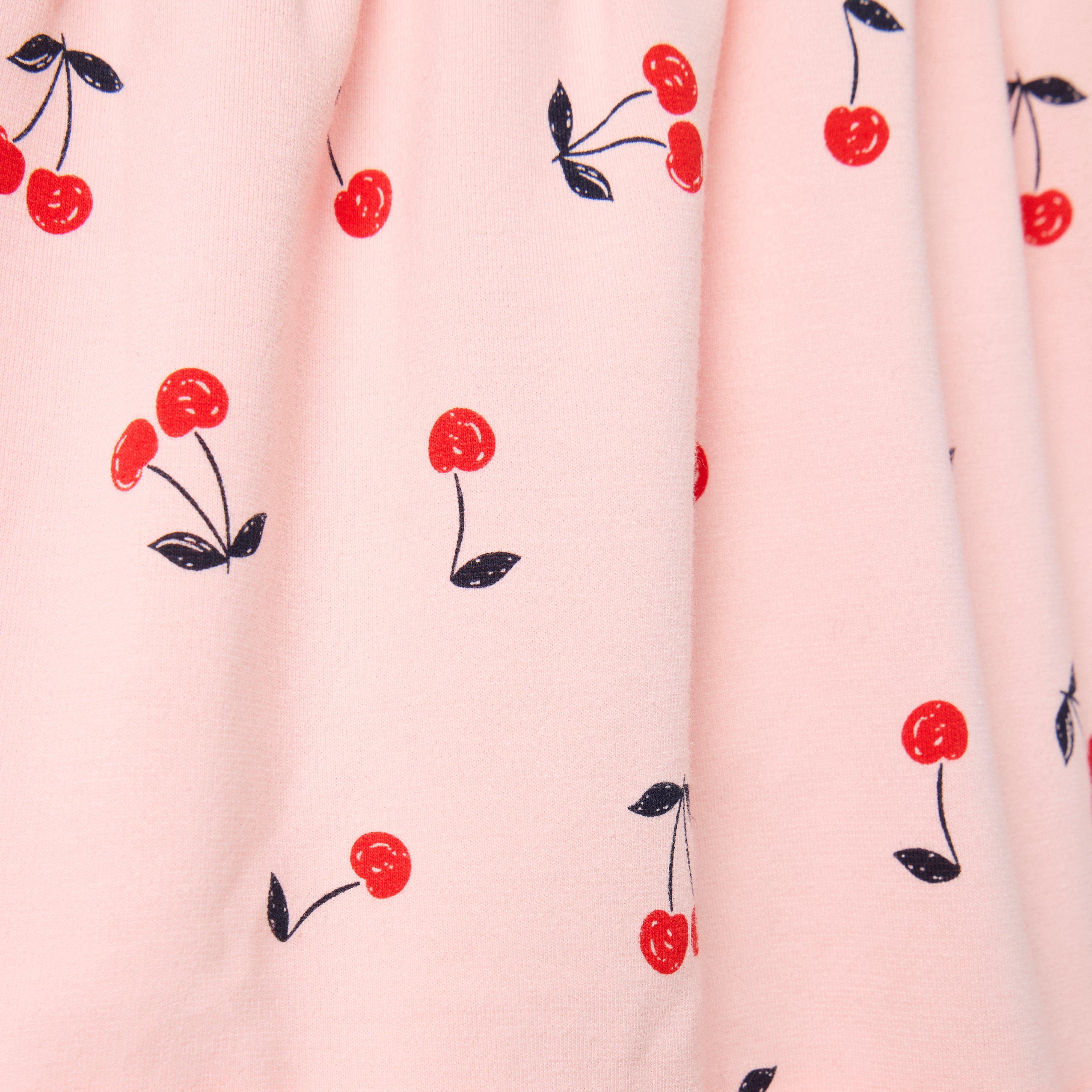 Cherry Ruffle Ponte Dress image number 1