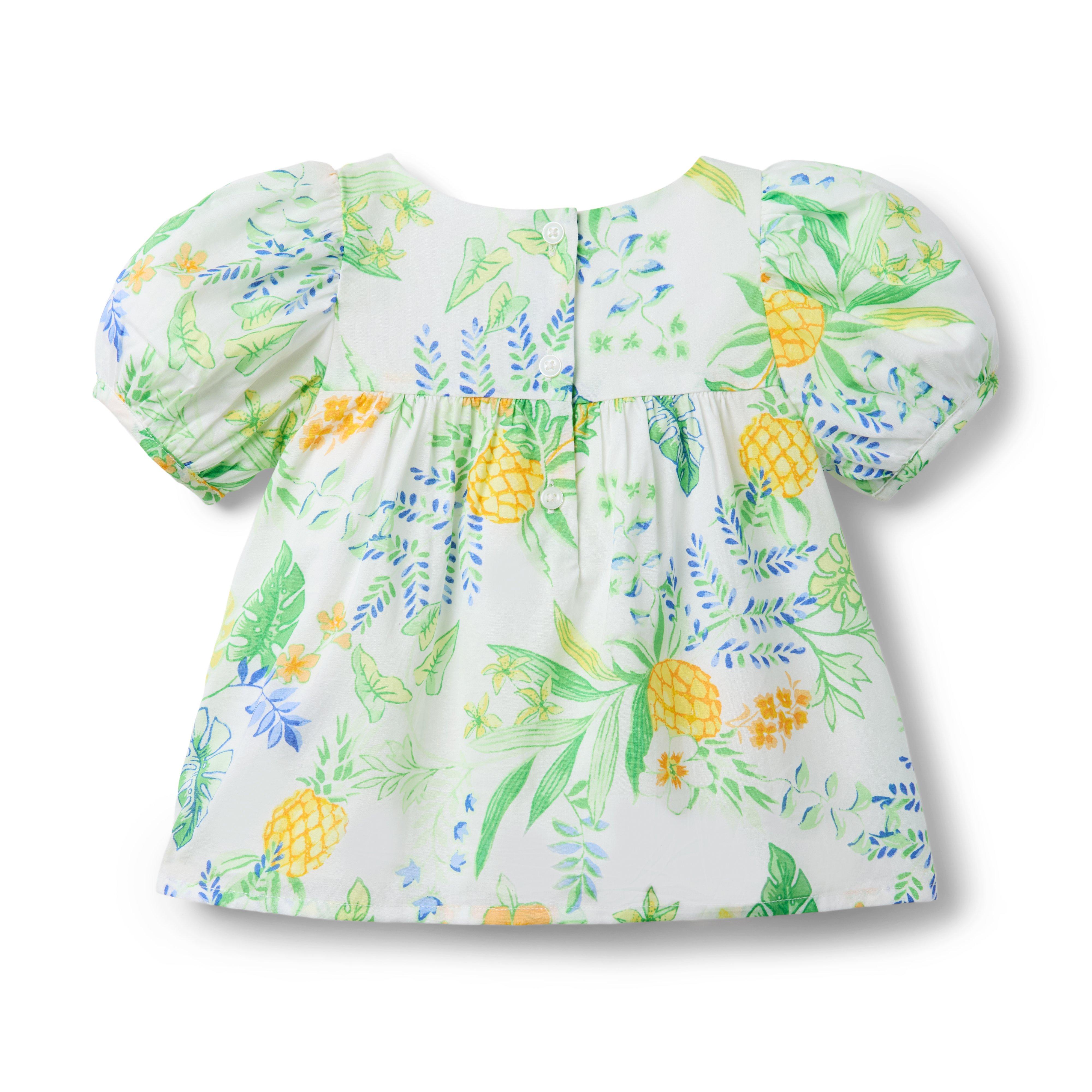 Pineapple Puff Sleeve Top image number 1