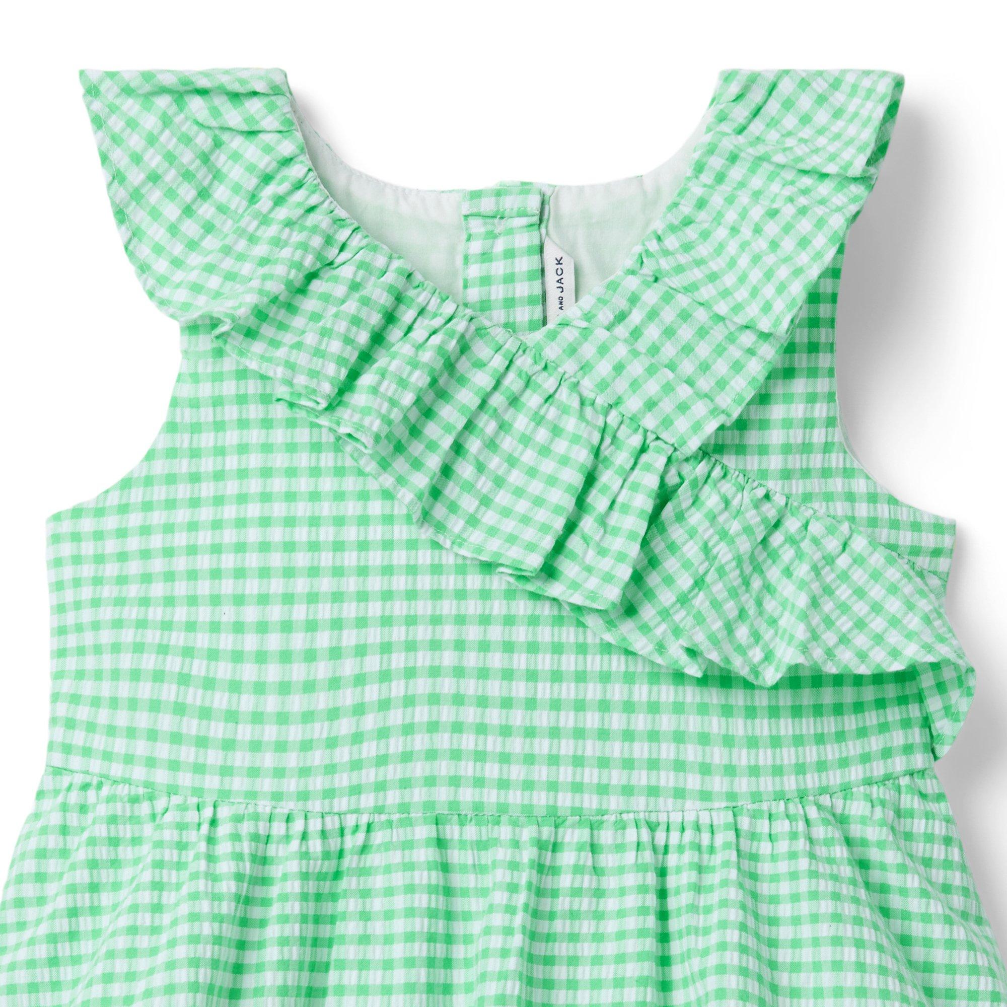 Gingham Ruffle Dress image number 2