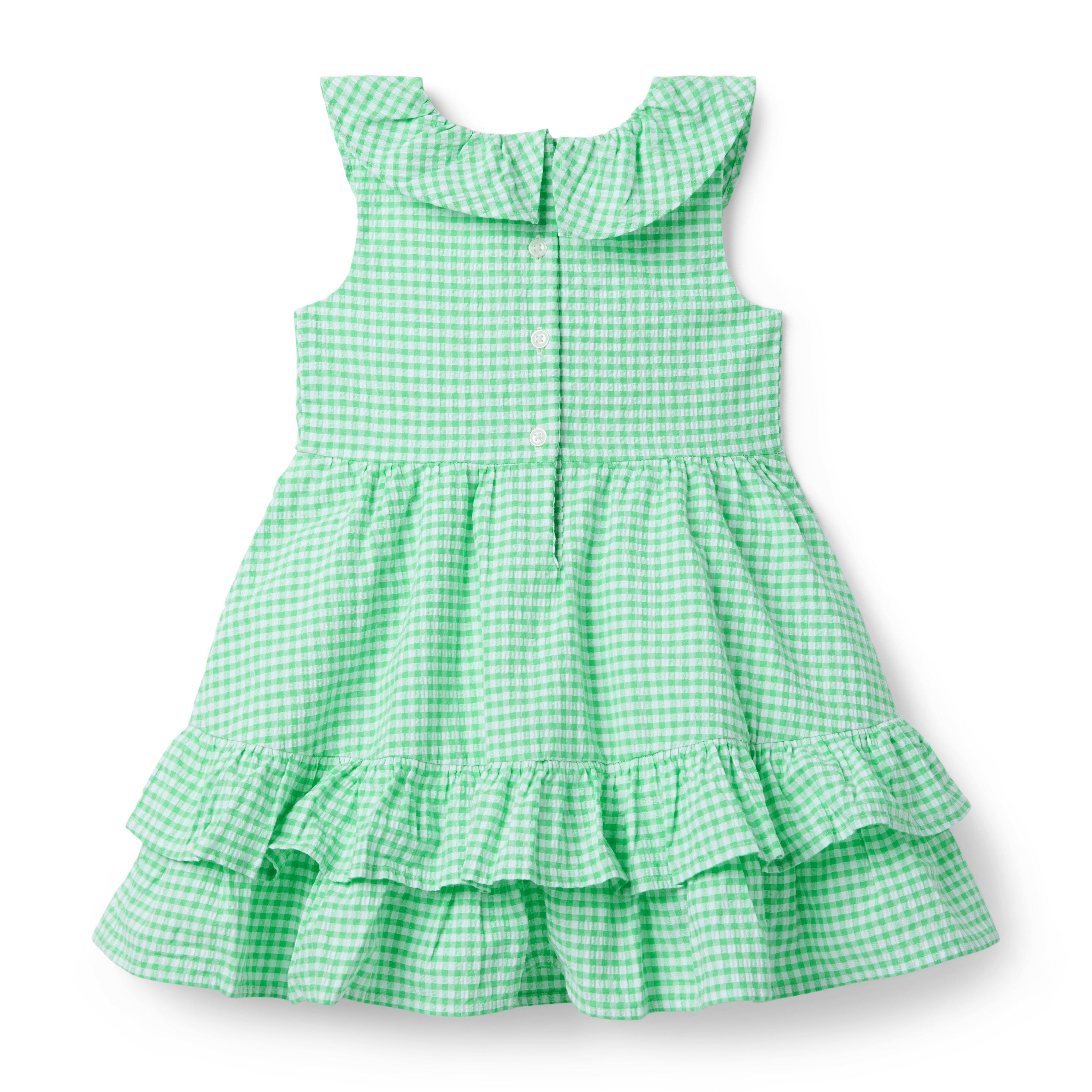 Gingham Ruffle Dress image number 1
