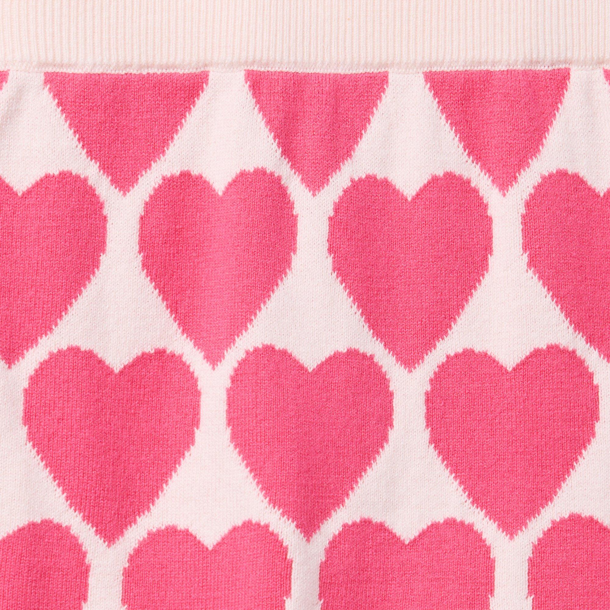 Heart Ruffle Hem Sweater Skirt image number 1